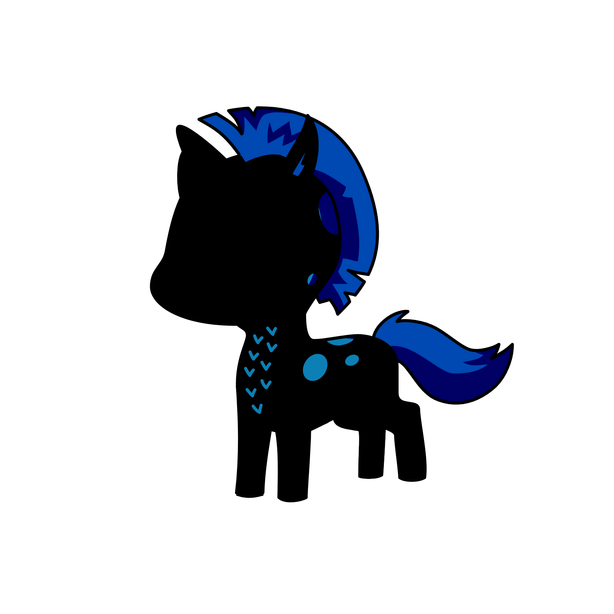 nothing, the unicorn