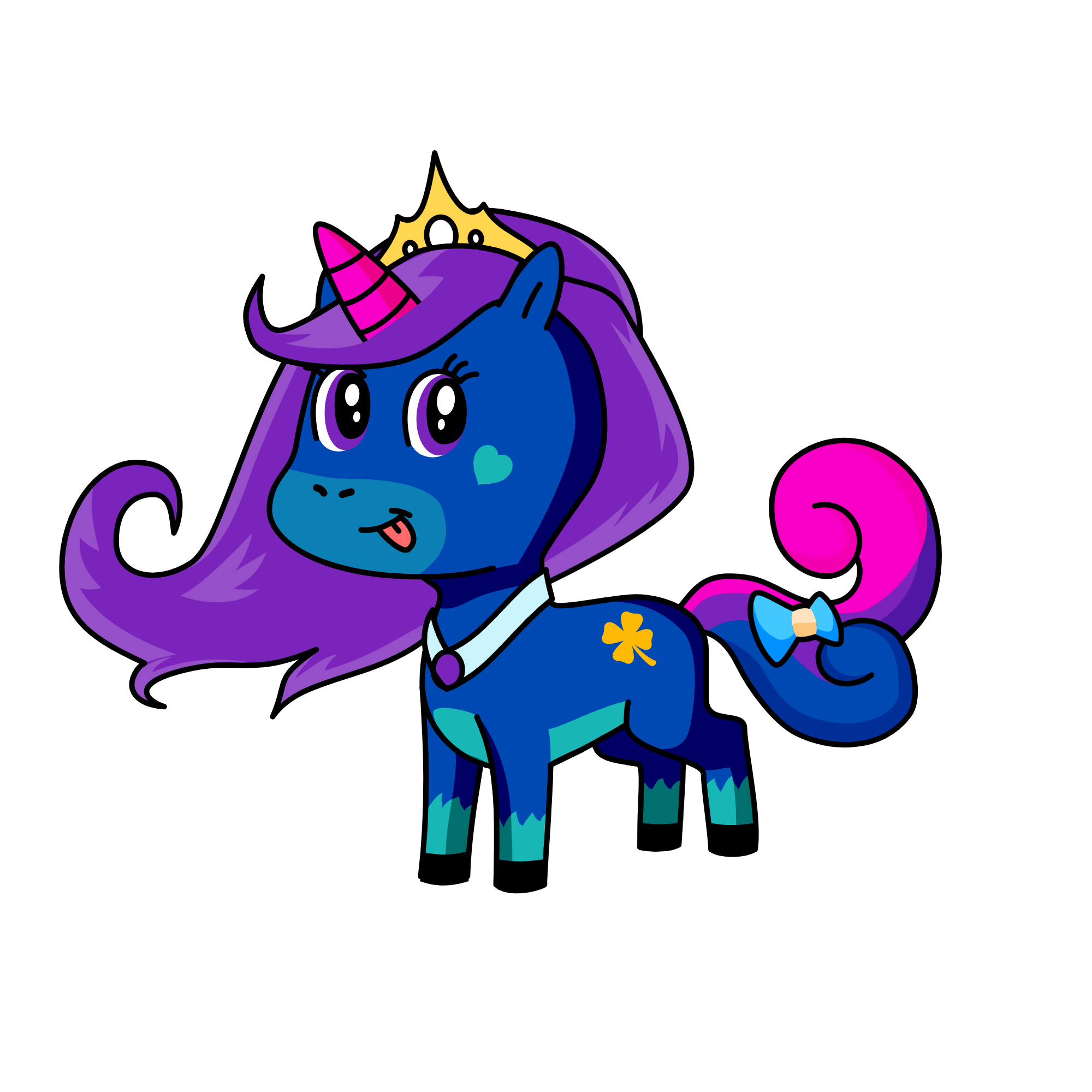 filly, the unicorn