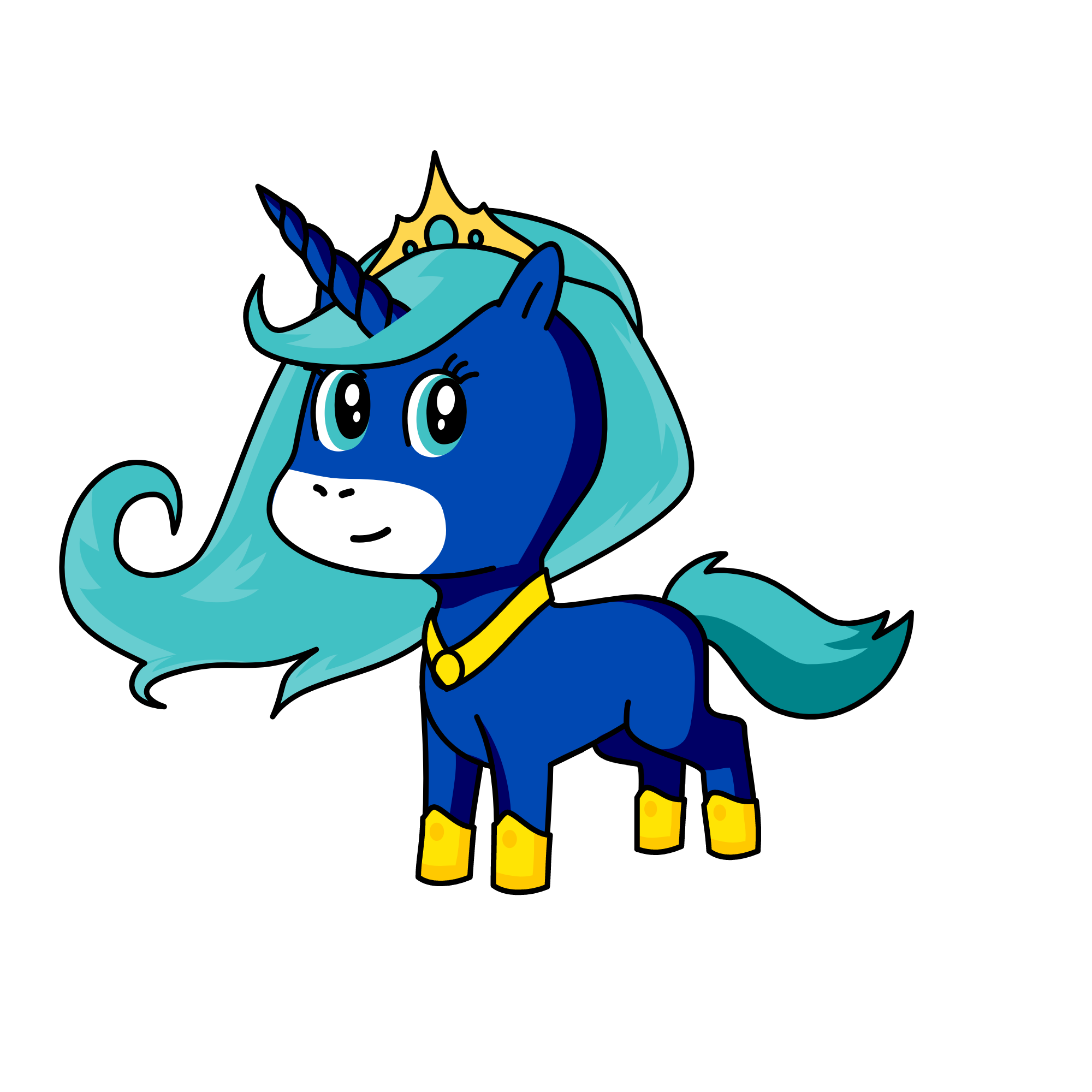 luna, the unicorn