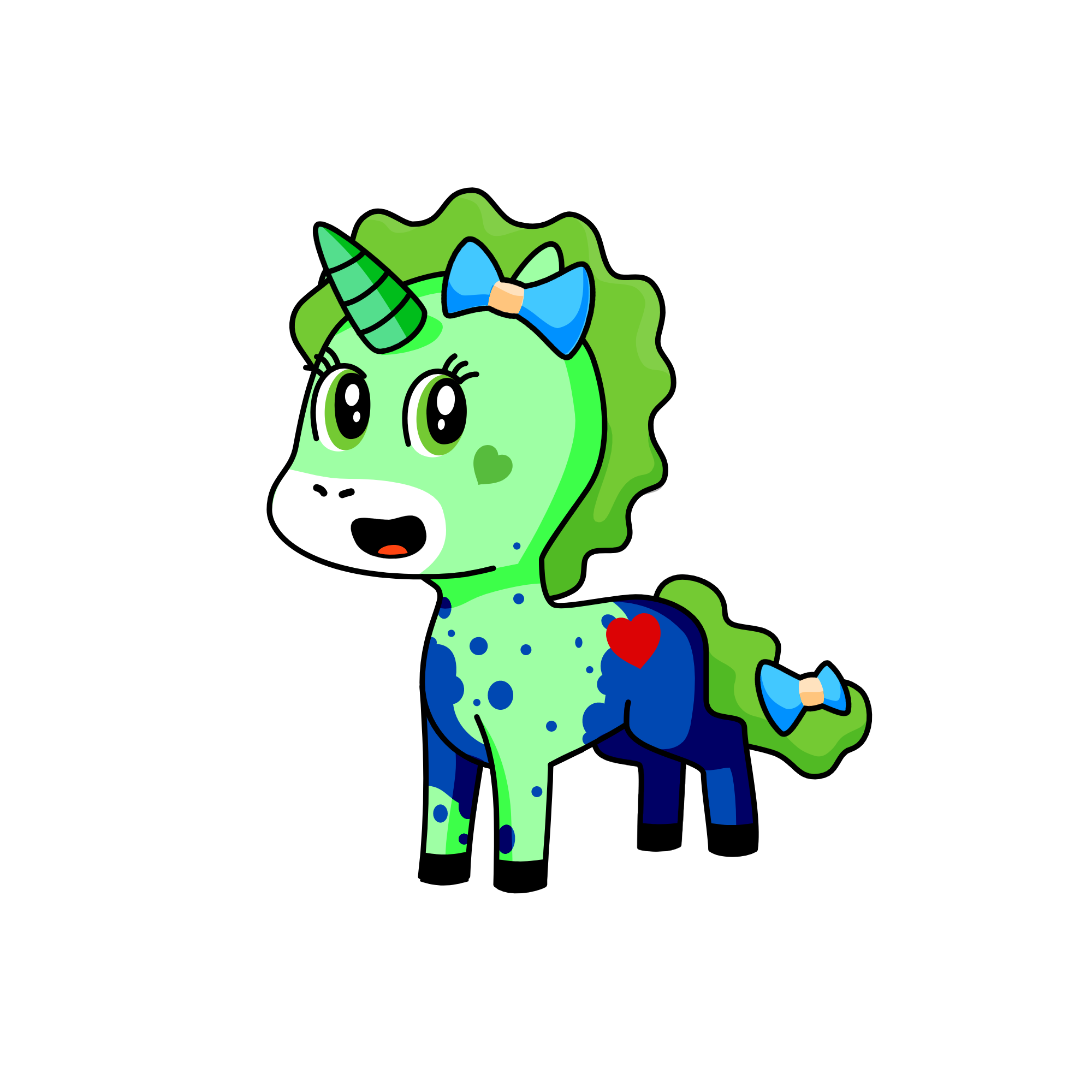 galapaygus, the unicorn