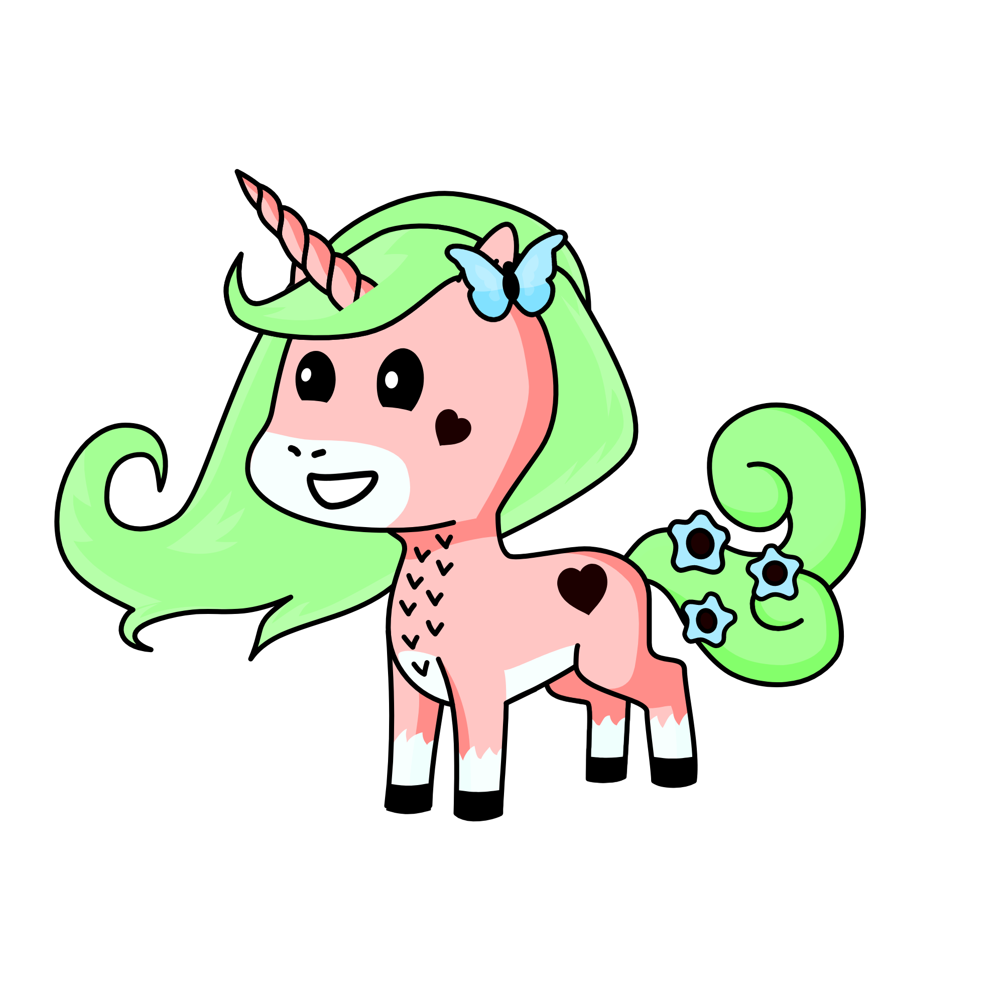 Cheryl, the unicorn