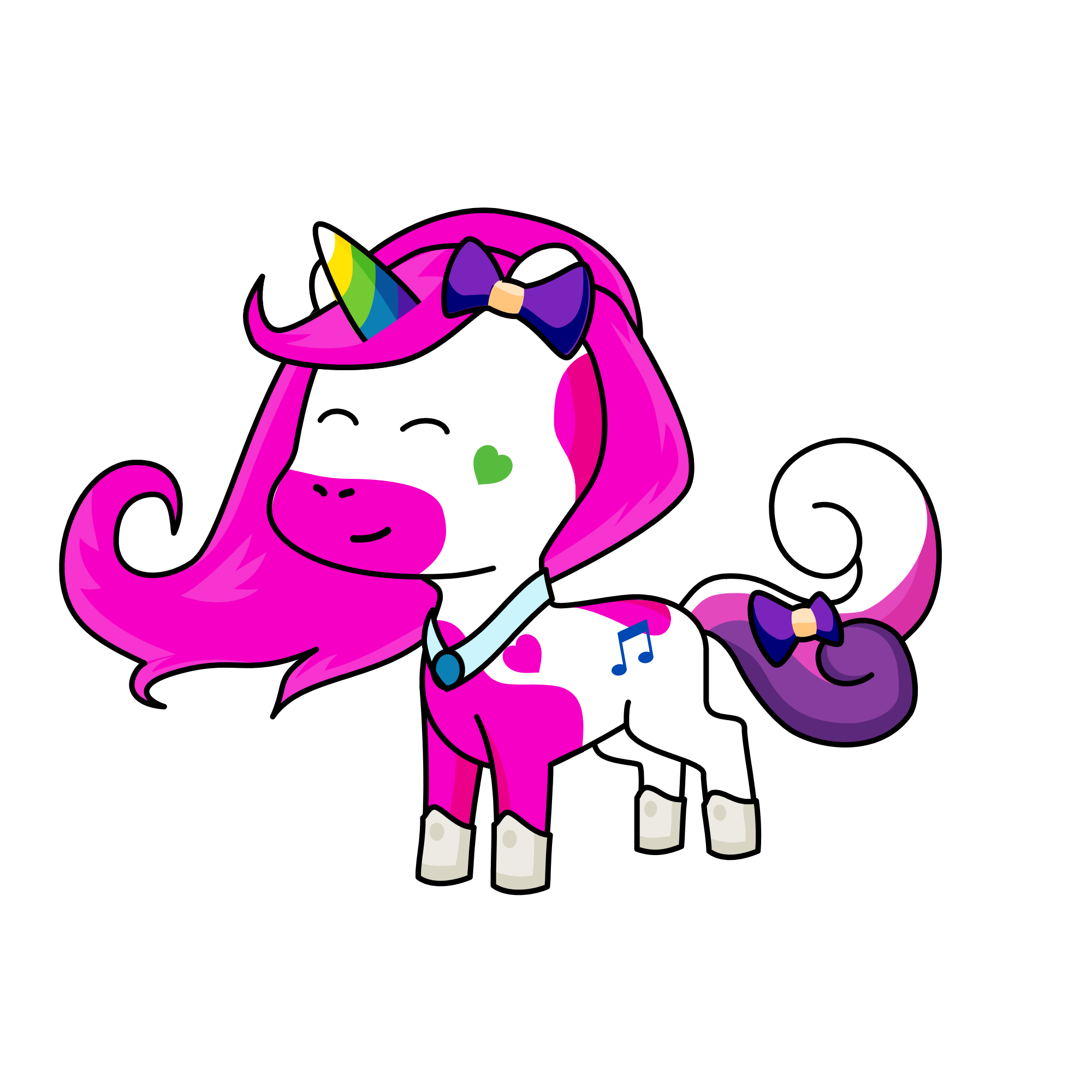 Cutilicious, the unicorn