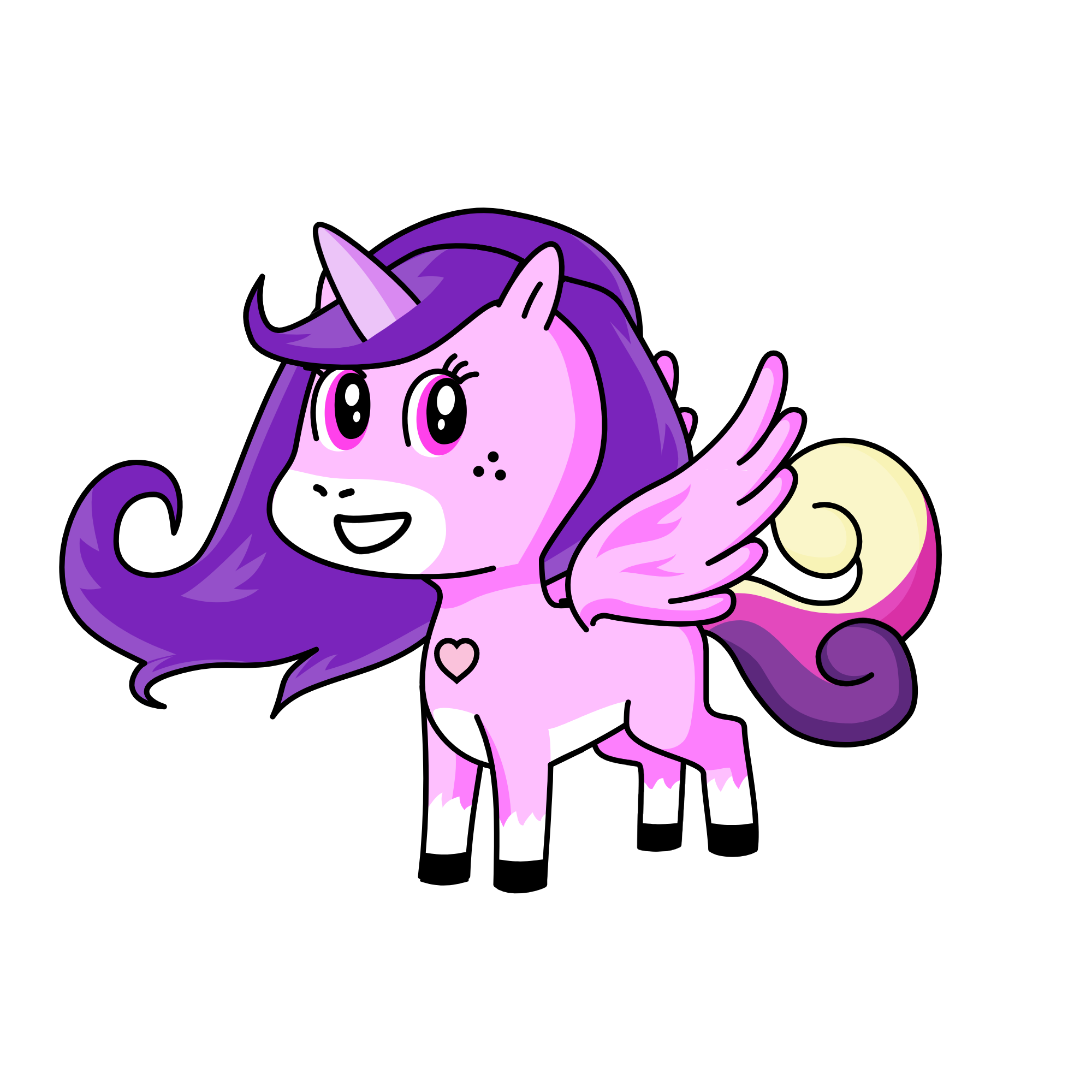o o, the unicorn