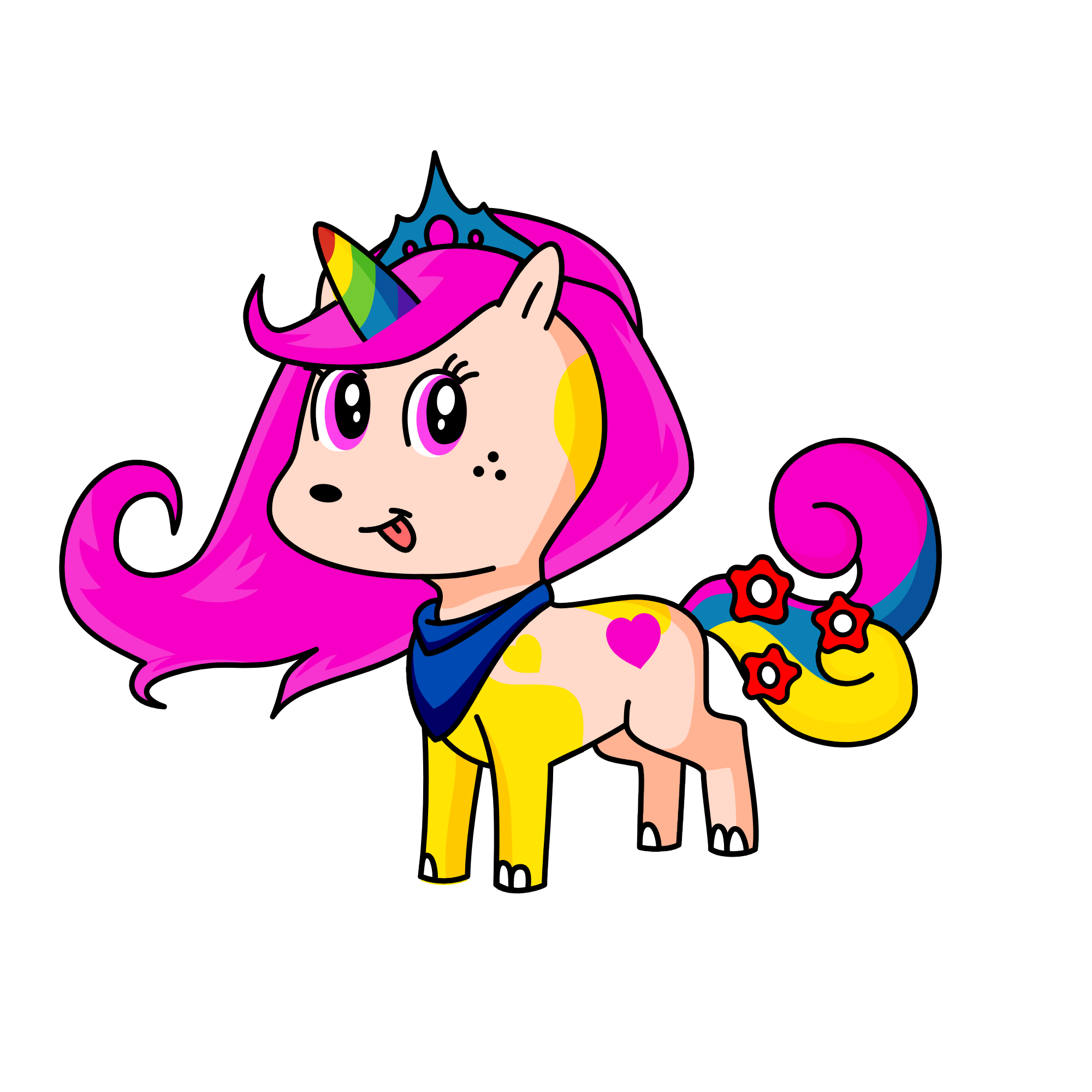 pinky pie, the unicorn