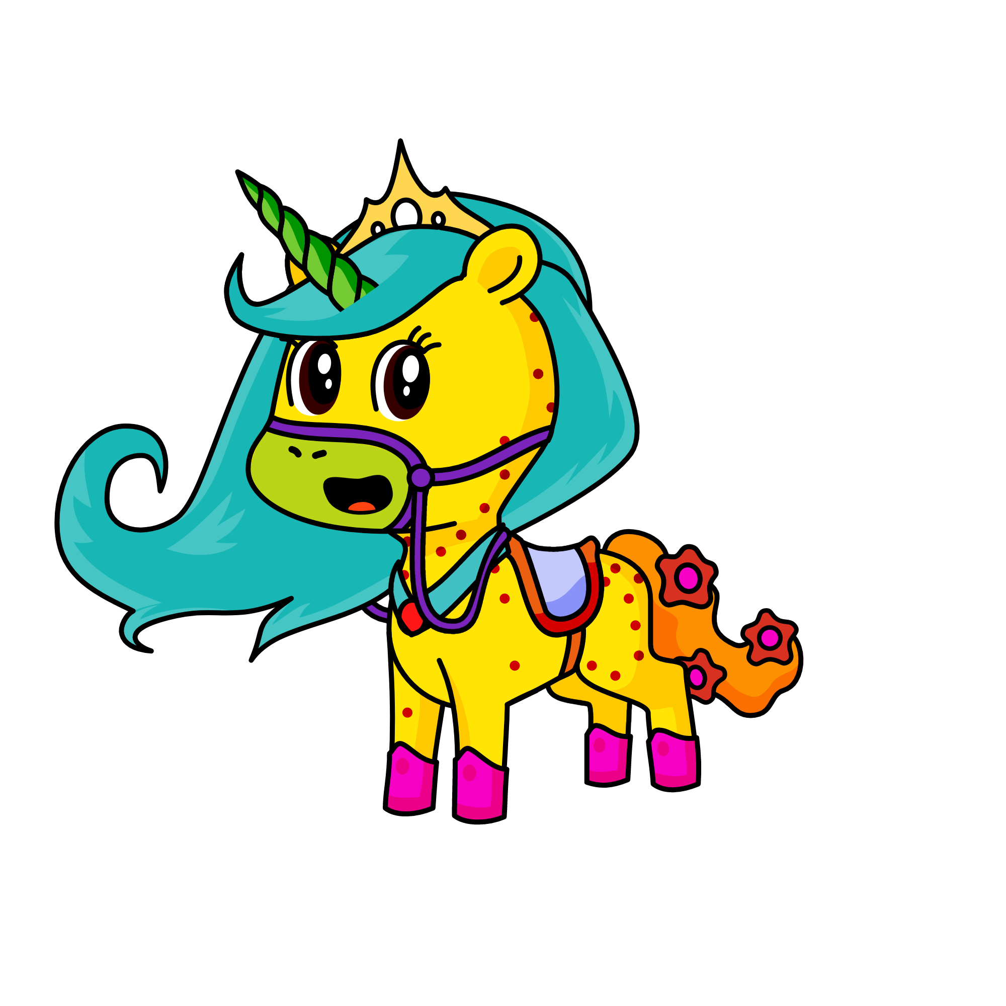 Cindrella✨🎉🎁🎀💜, the unicorn
