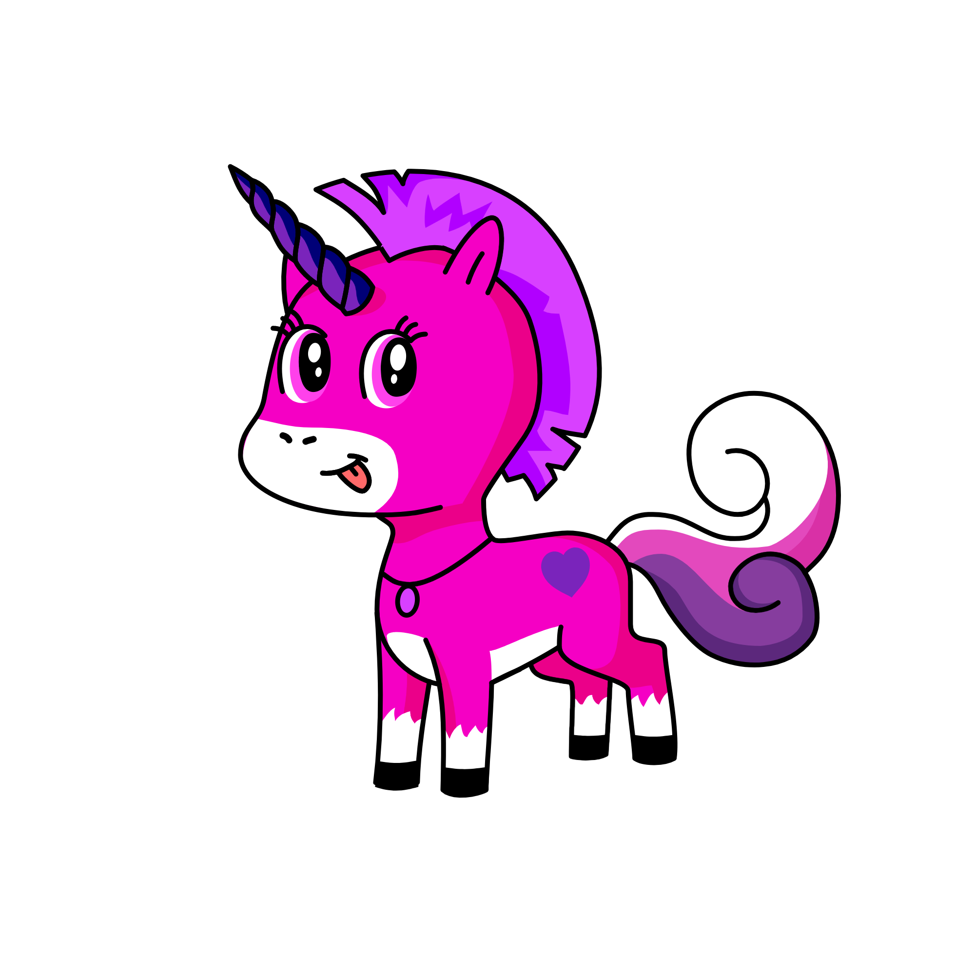 pinky, the unicorn