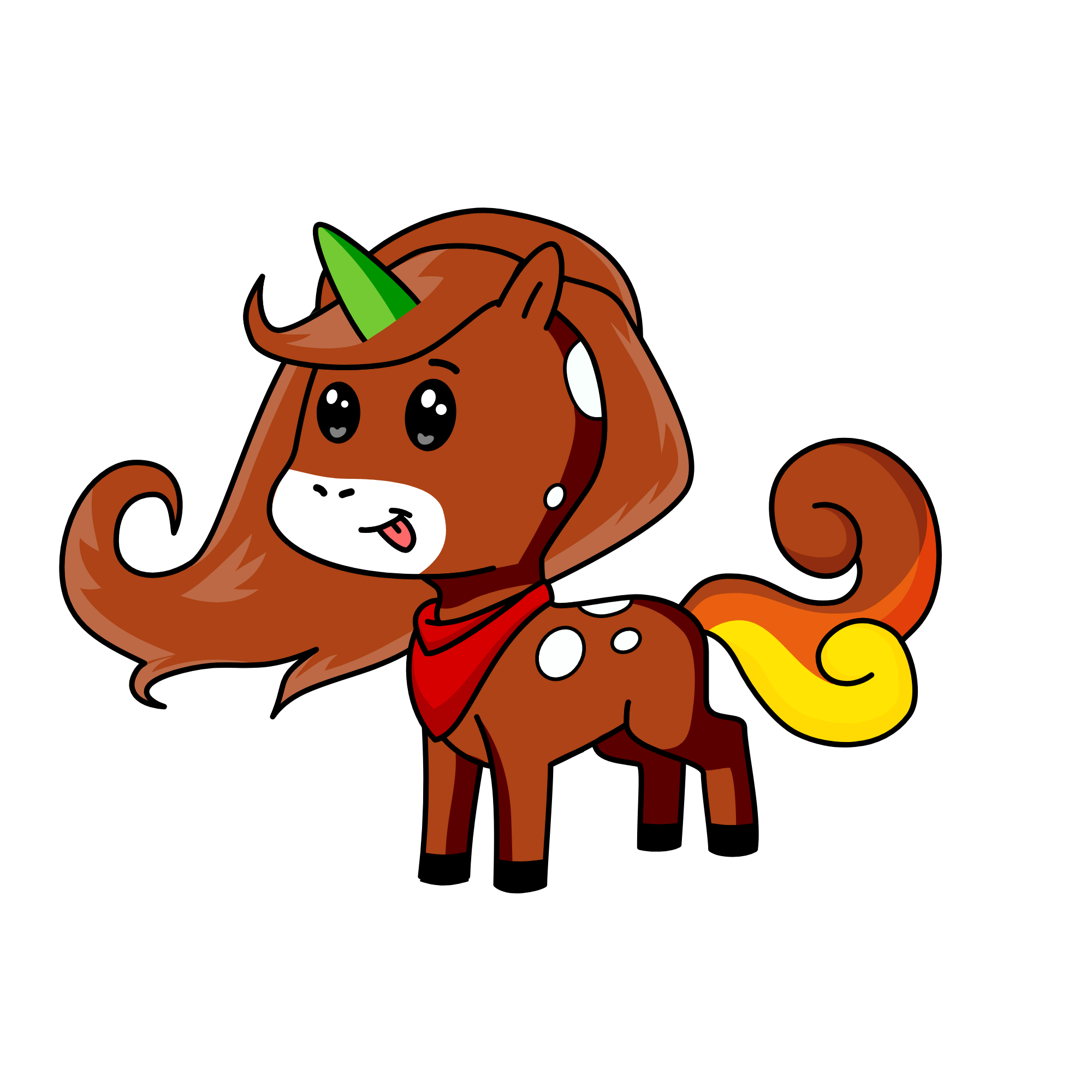 Klara, the unicorn