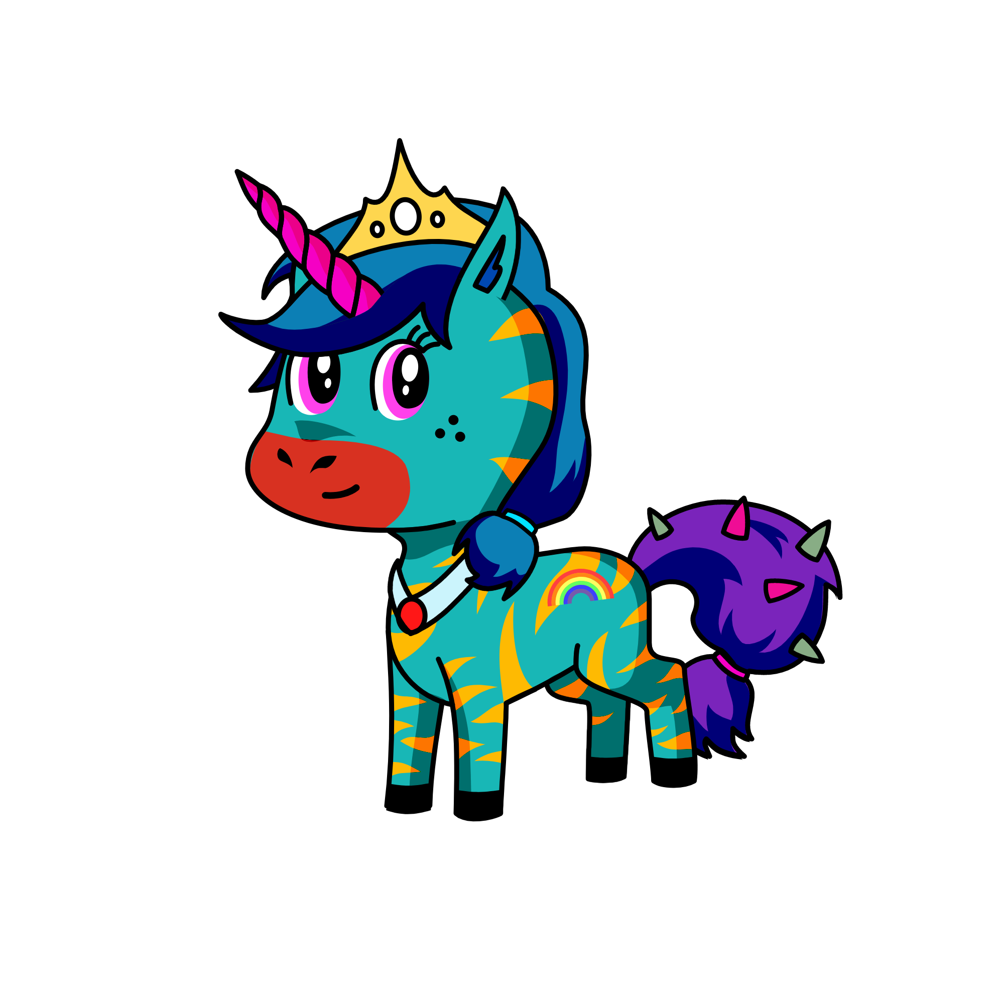 o, the unicorn