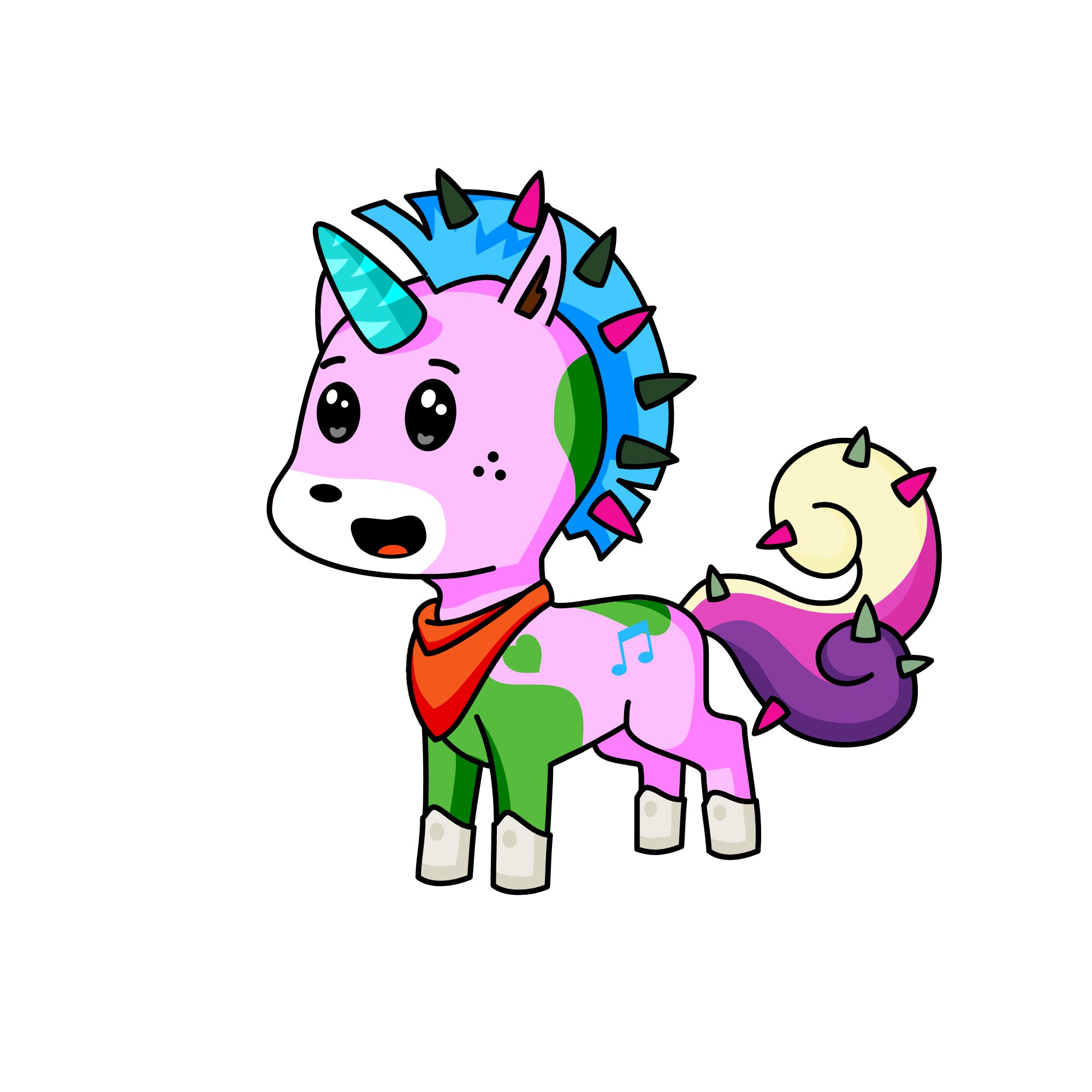 weird, the unicorn