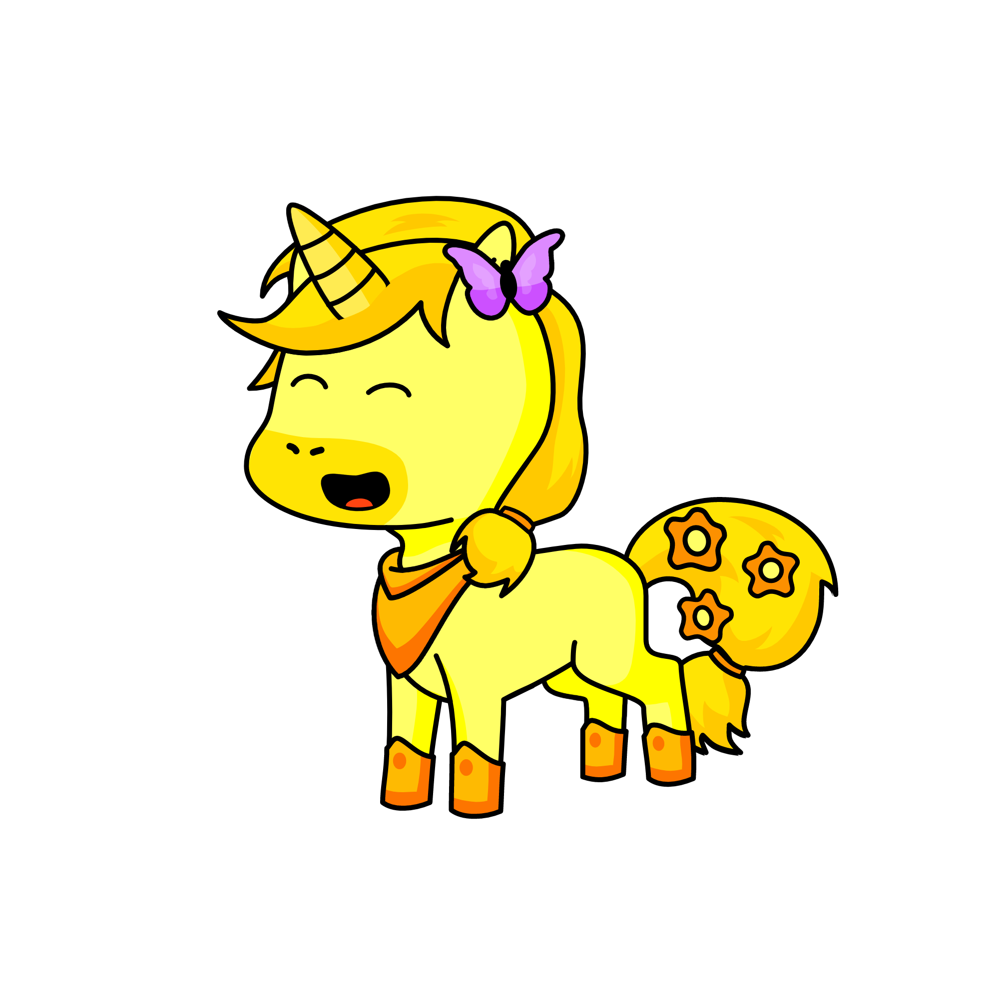 Isabella, the unicorn
