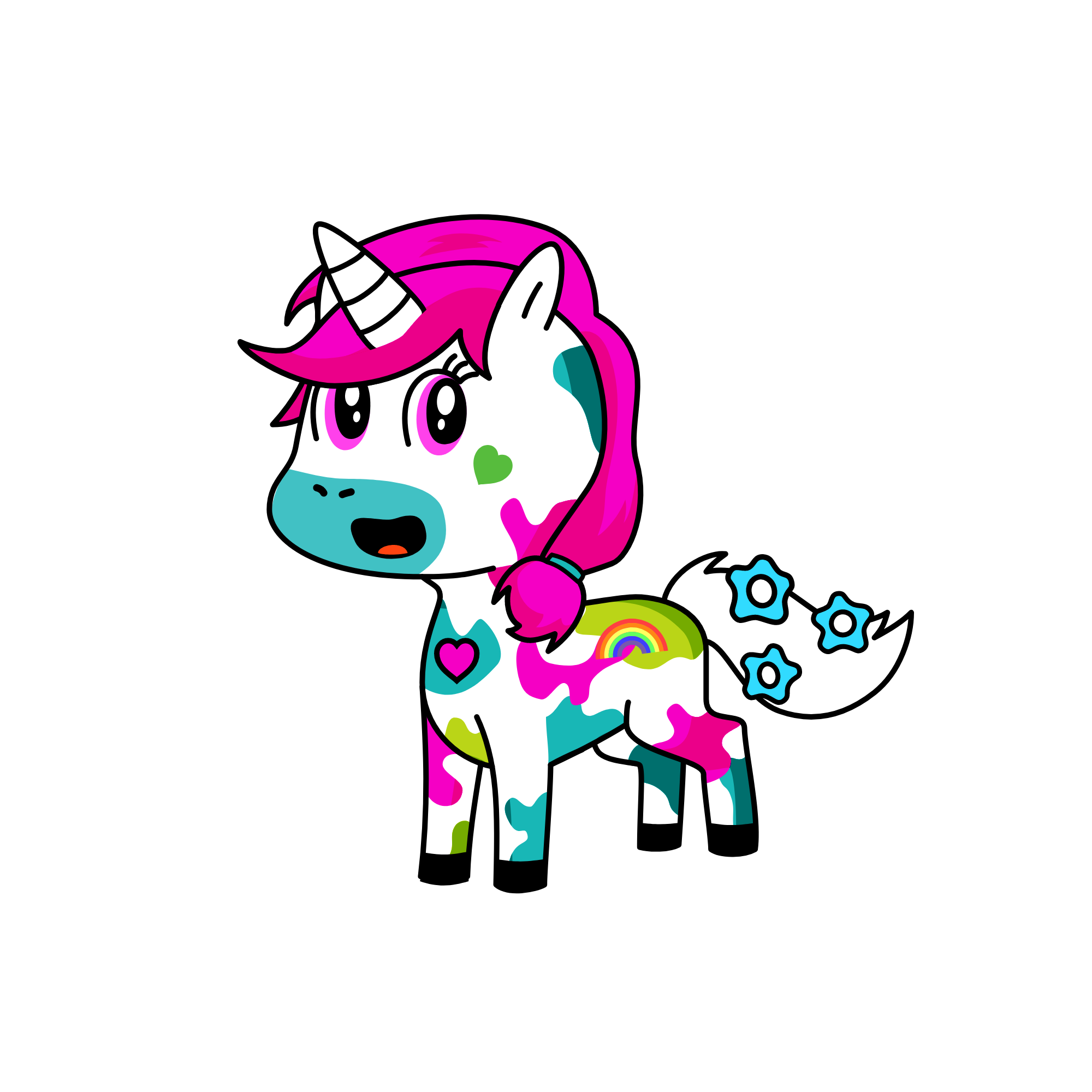 Emma's twin sister Ema, the unicorn