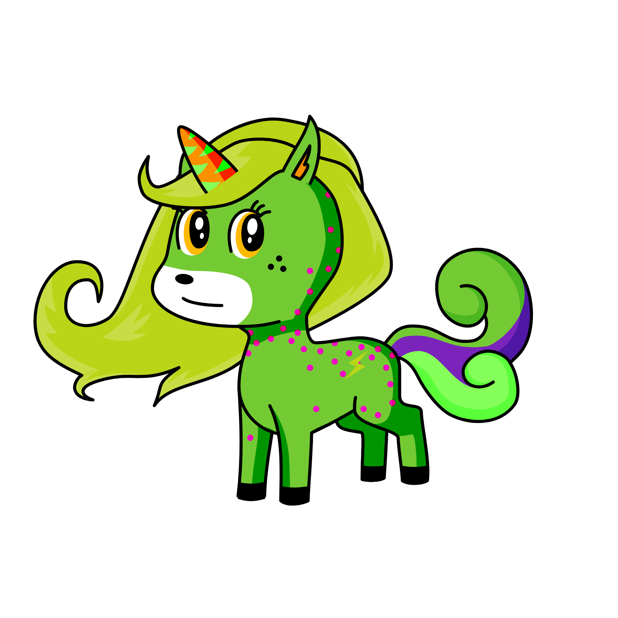 cici, the unicorn