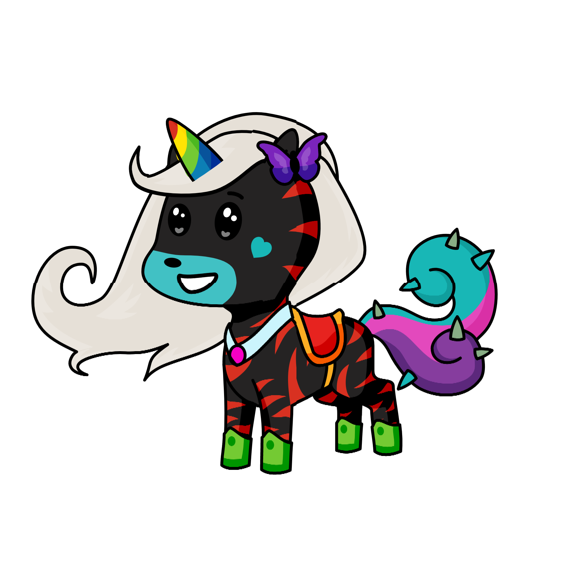 Charlie moonlight, the unicorn