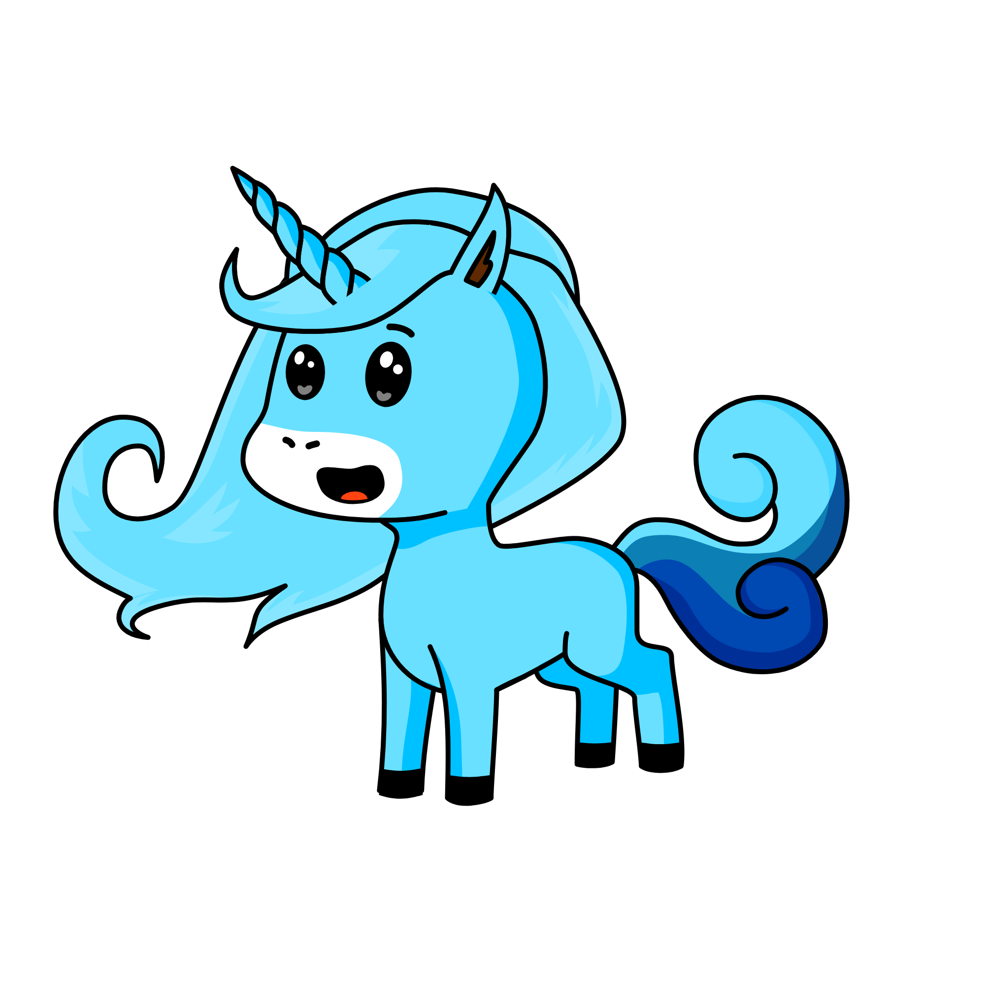 Pey, the unicorn