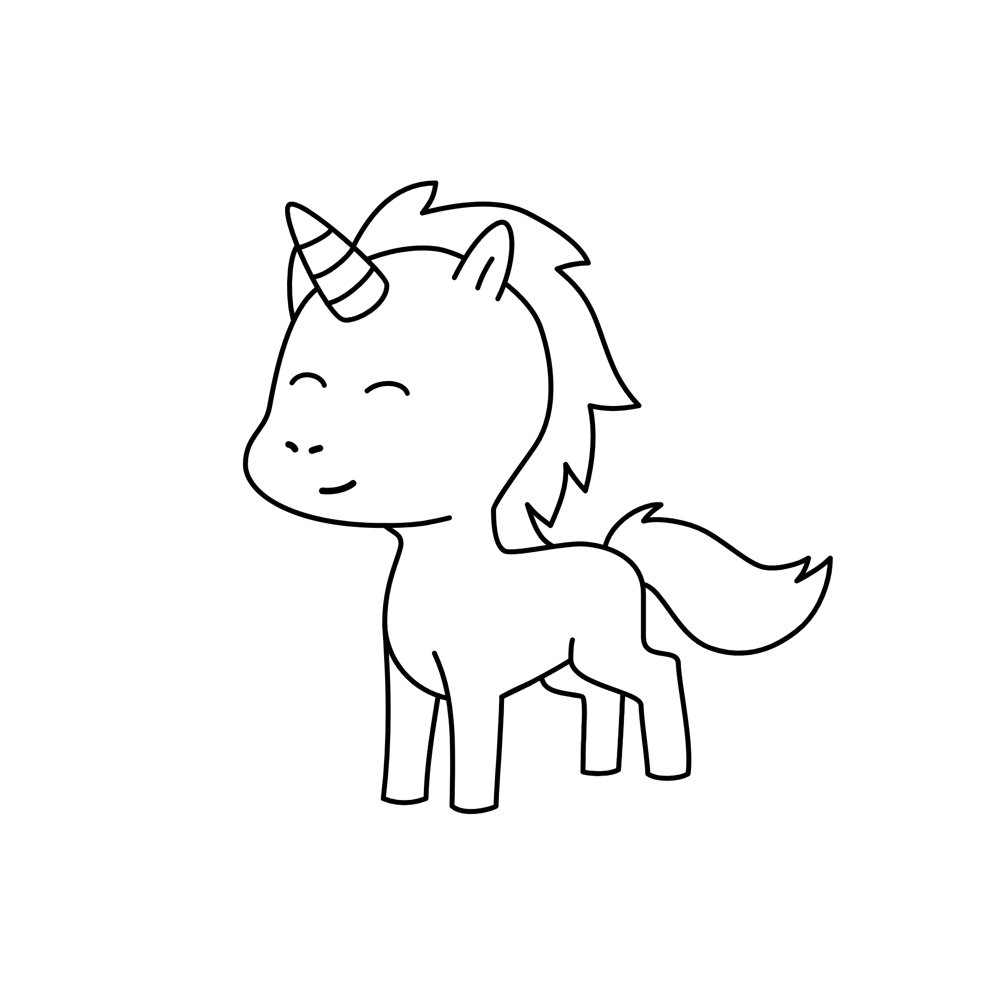 Cloud, the unicorn