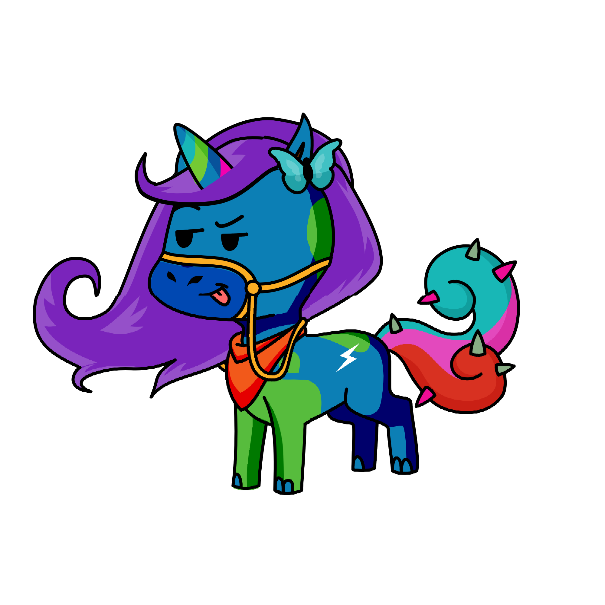 Charlie hot shot, the unicorn