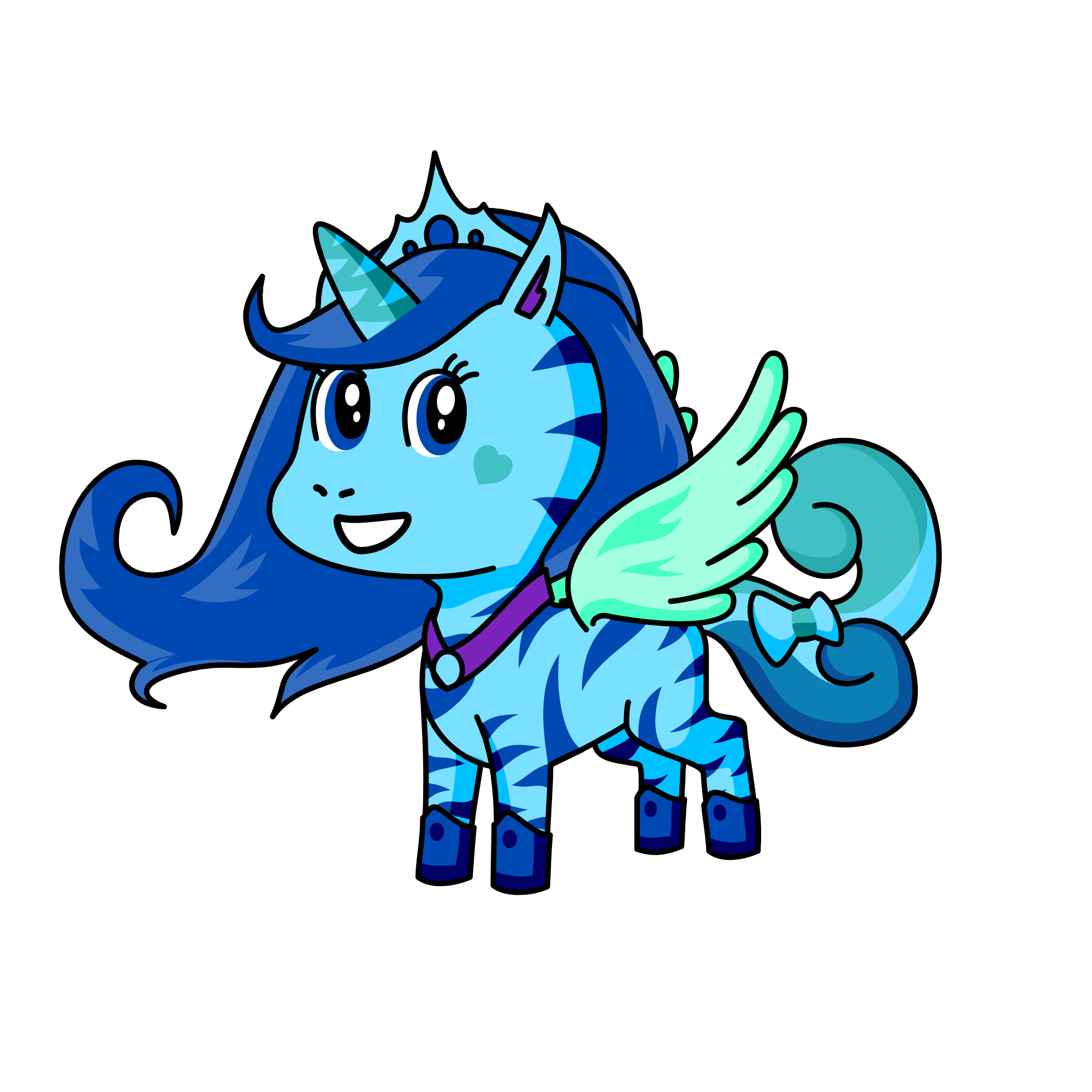 Snow Unicorn, the unicorn