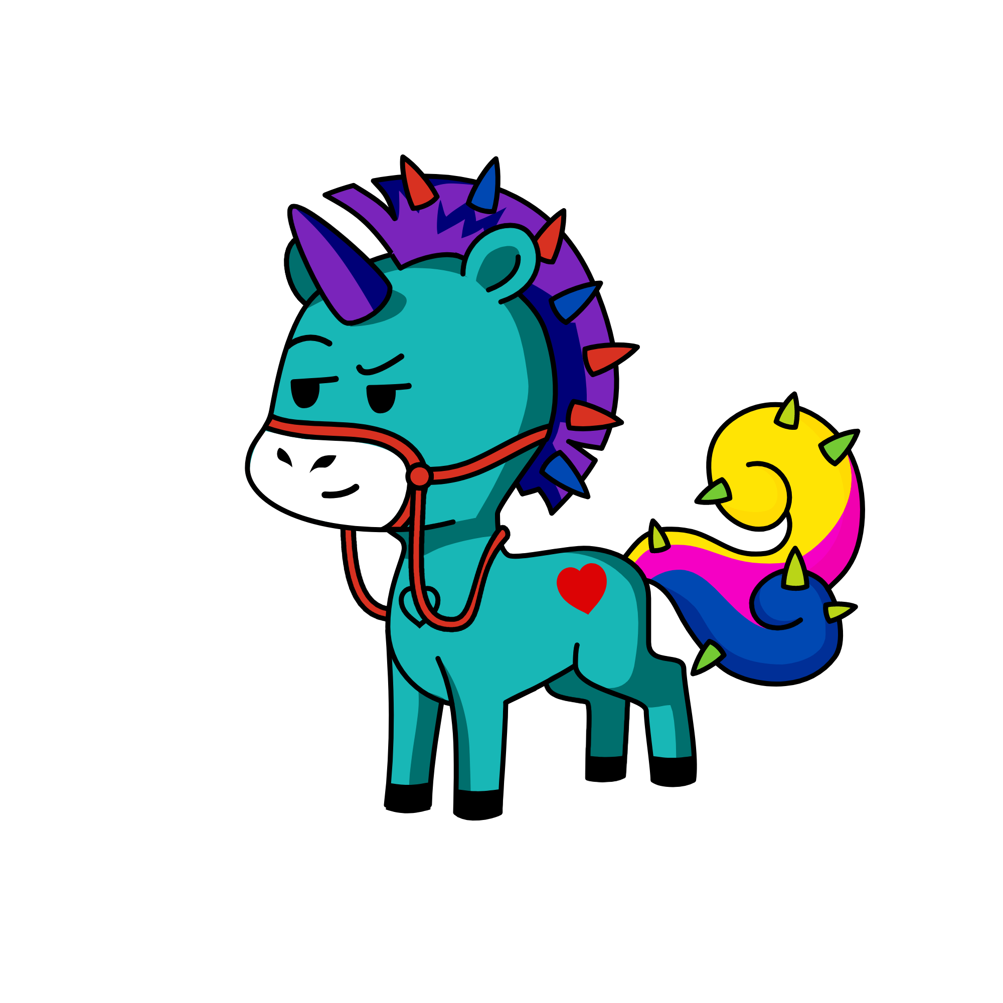 Not sutable for snow, the unicorn