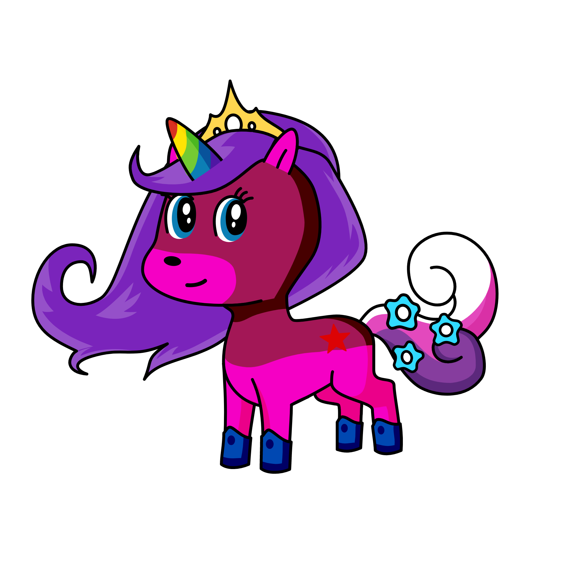 CAKING, the unicorn