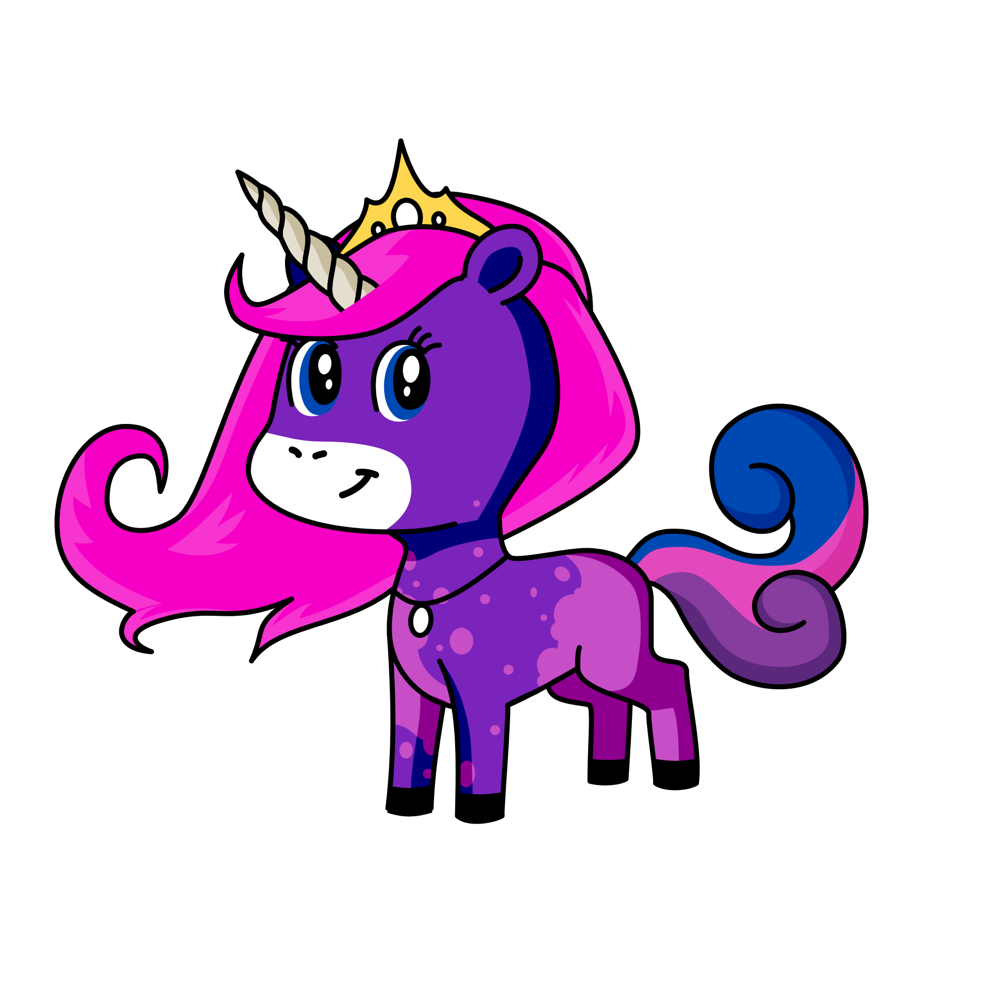 Shadow, the unicorn