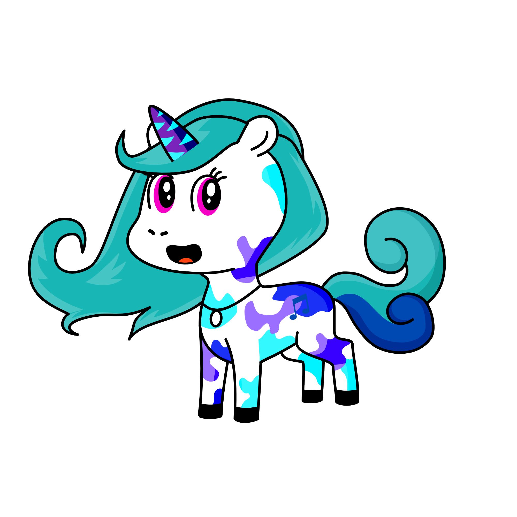 elle, the unicorn