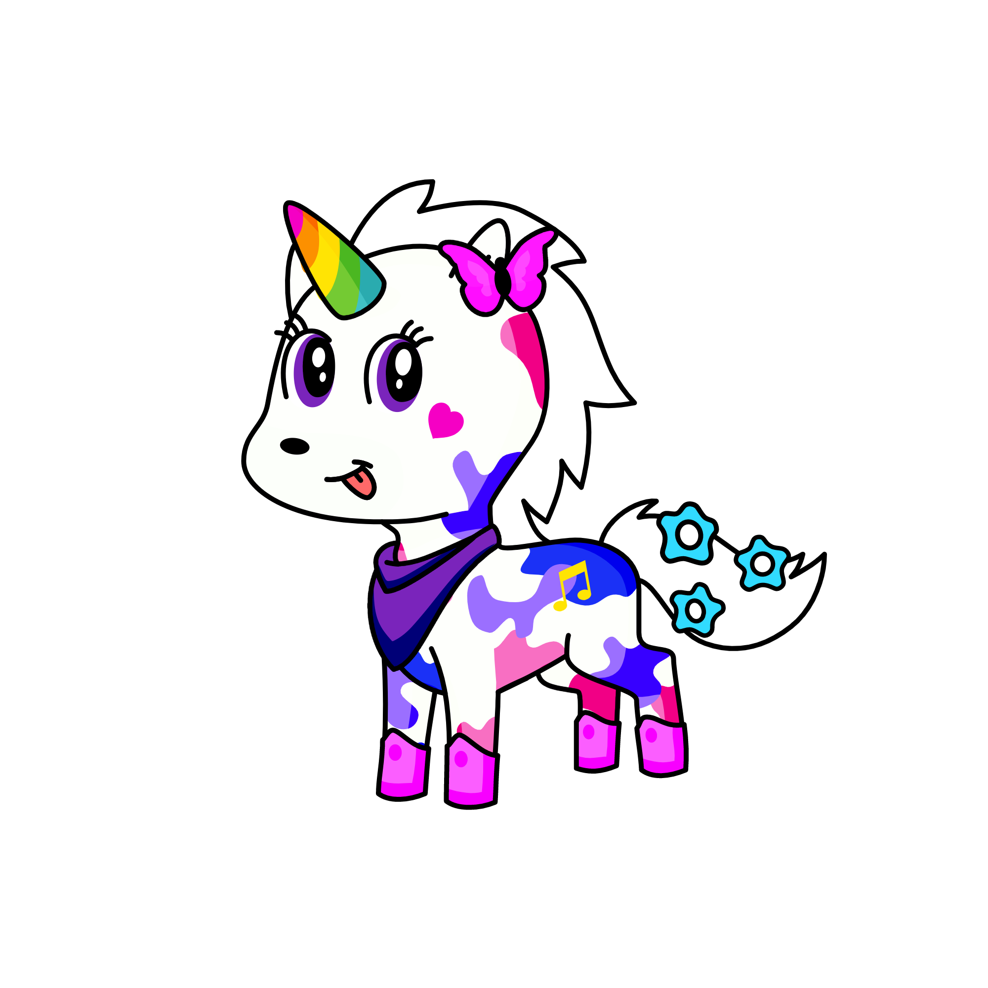 AMENA OMGGG YT !!!, the unicorn