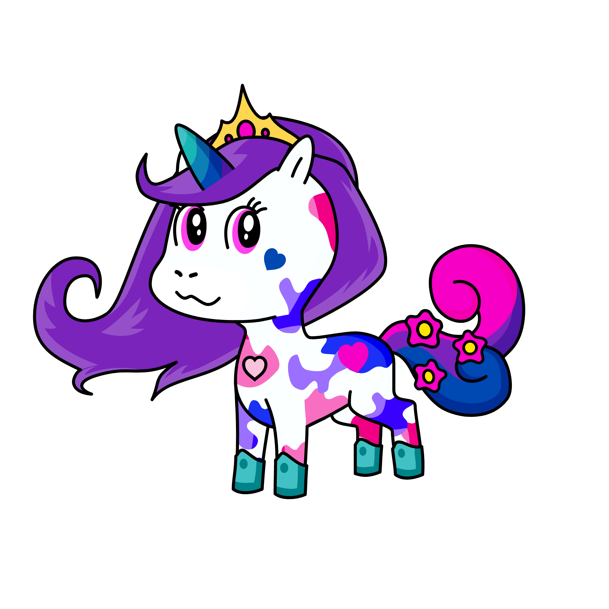 Galaxy Unicorn, the unicorn