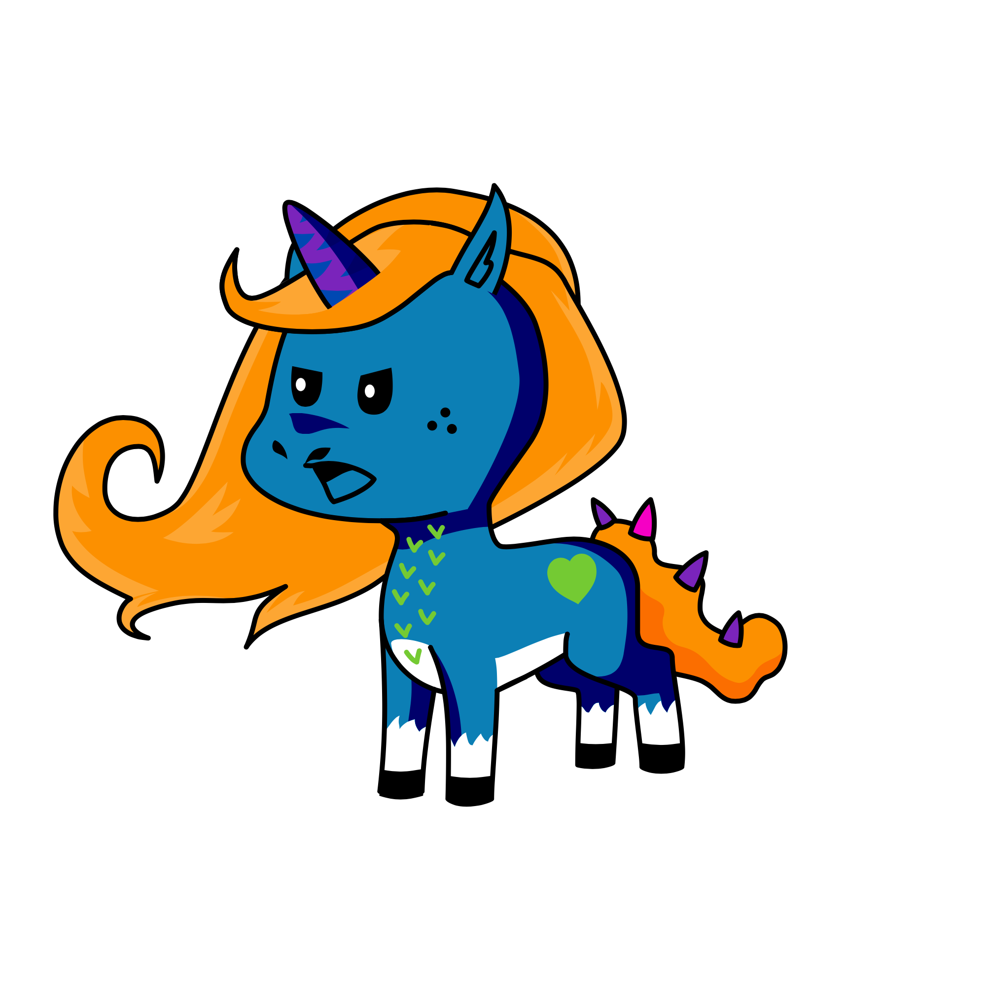 no, the unicorn