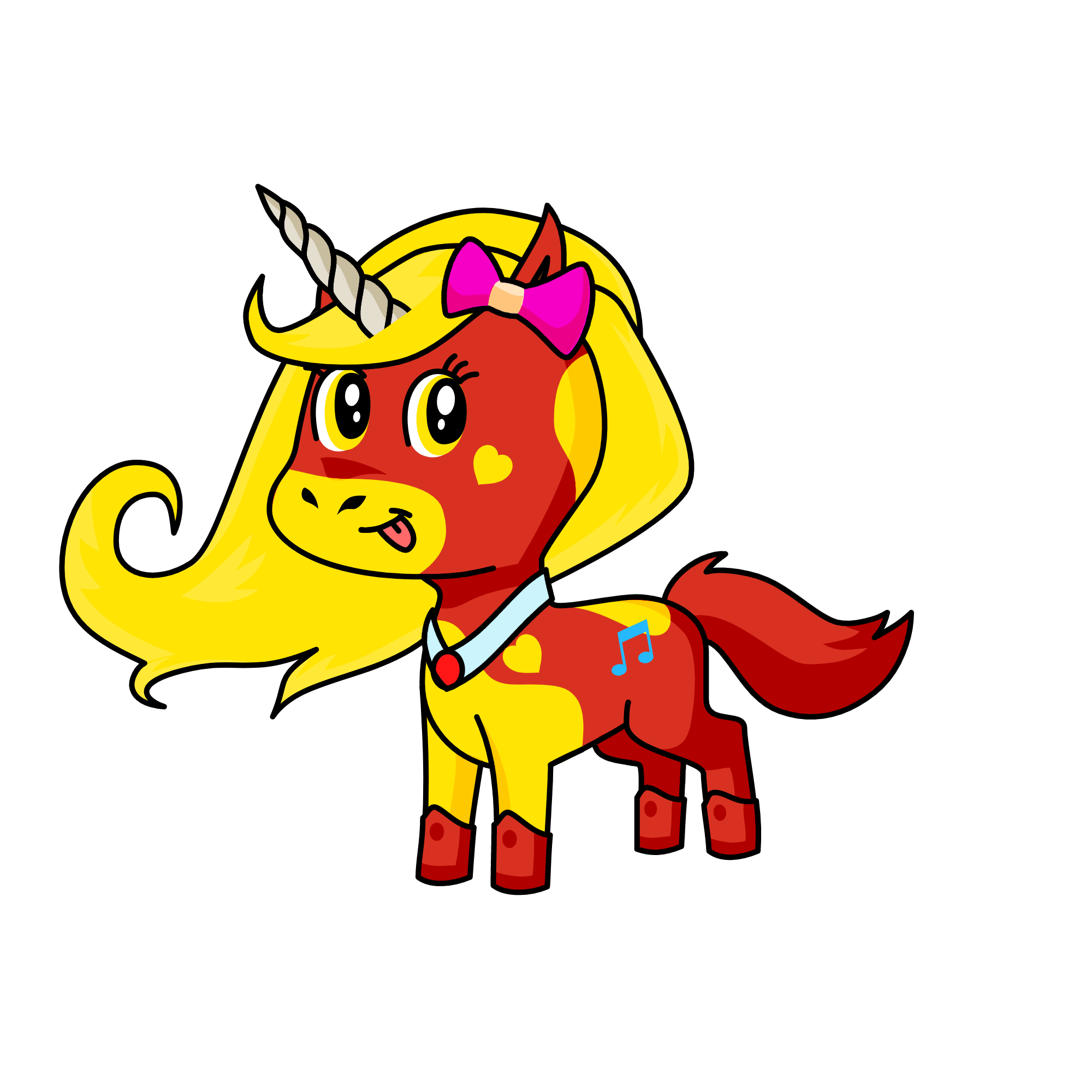 HD, the unicorn