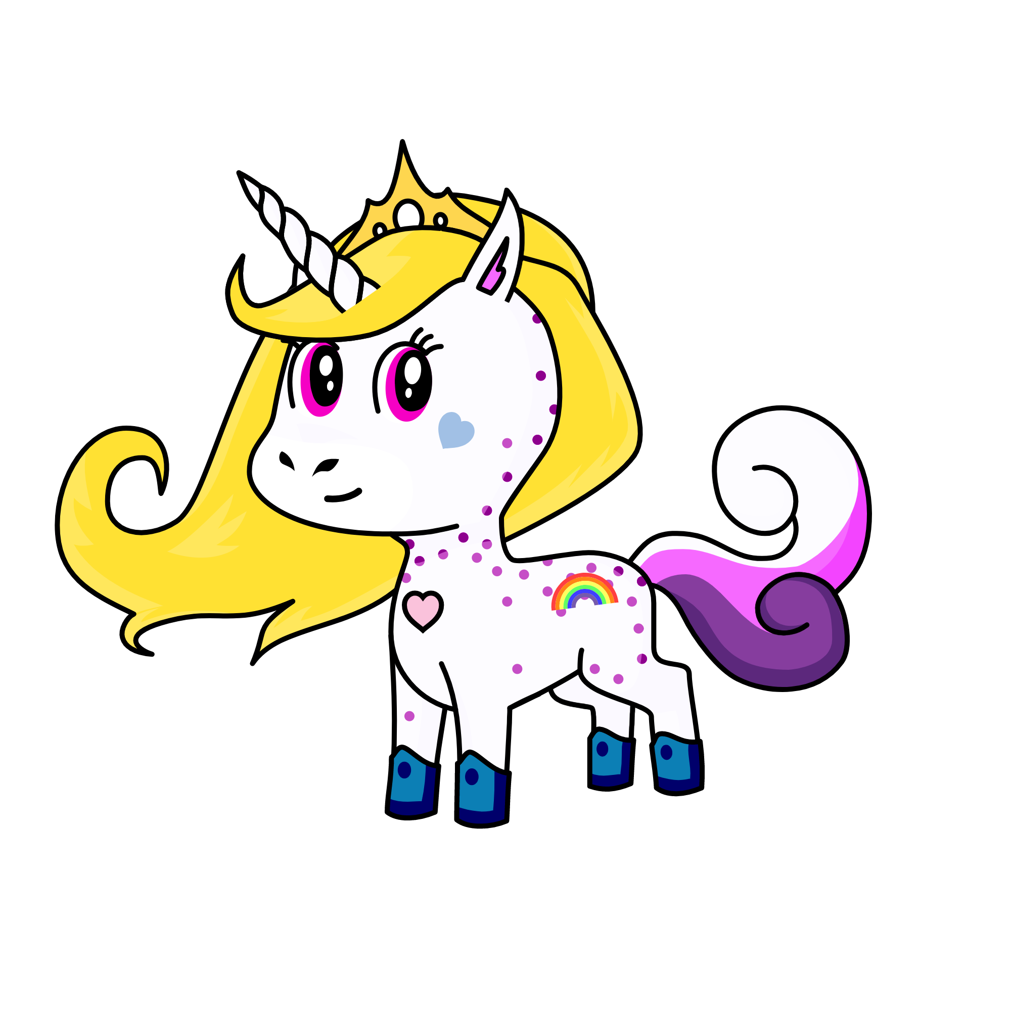 Celestia, the unicorn
