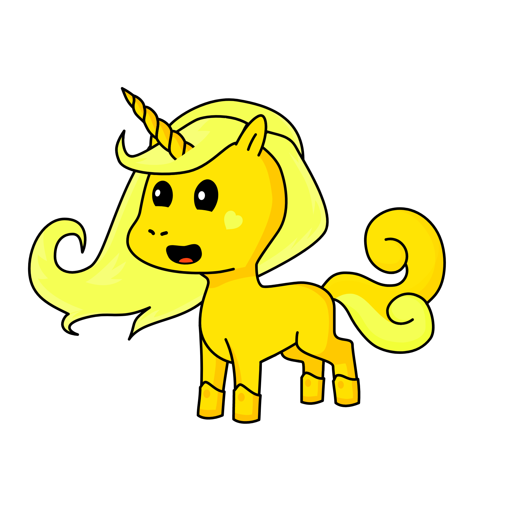 Sunny, the unicorn