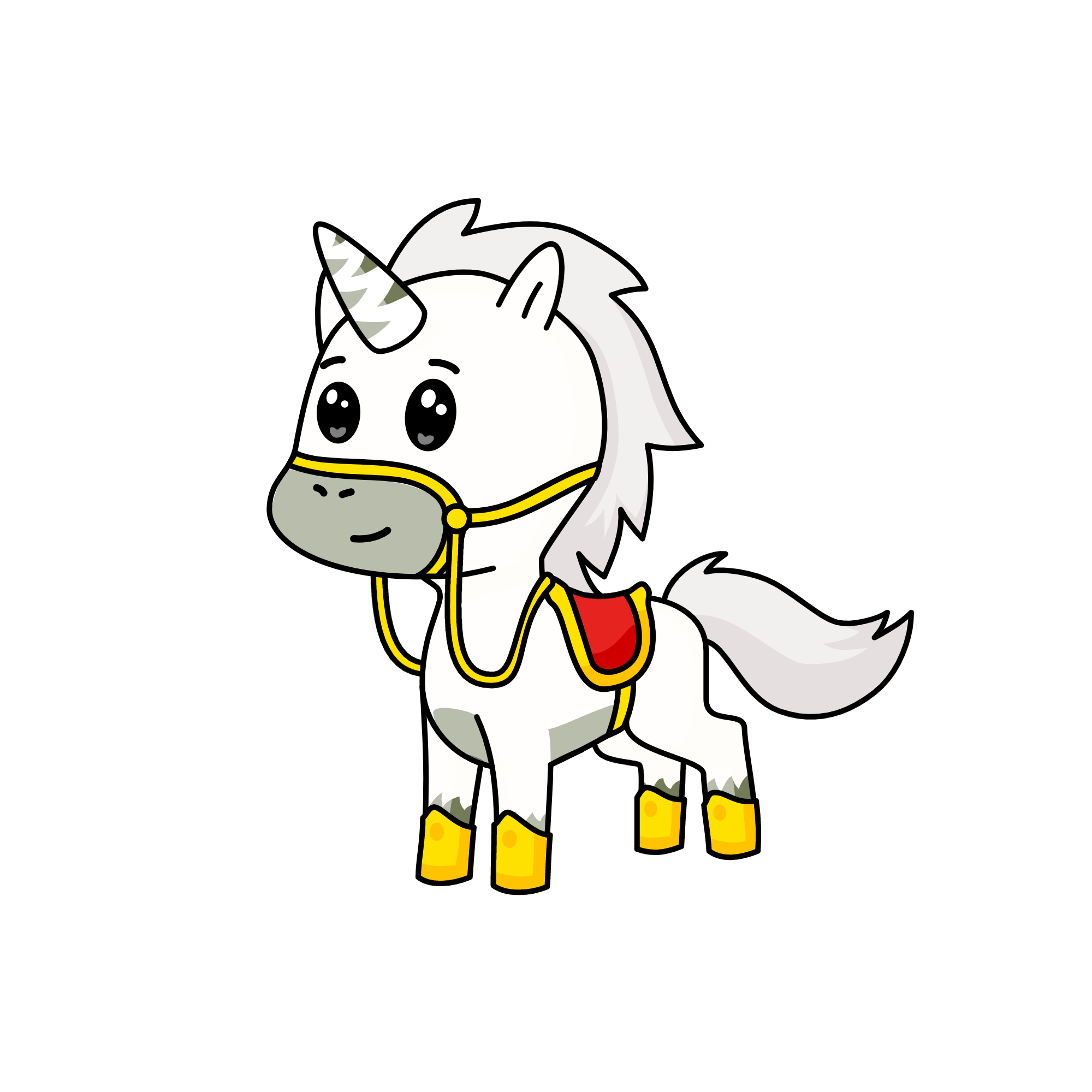 A horse for ur carage, the unicorn