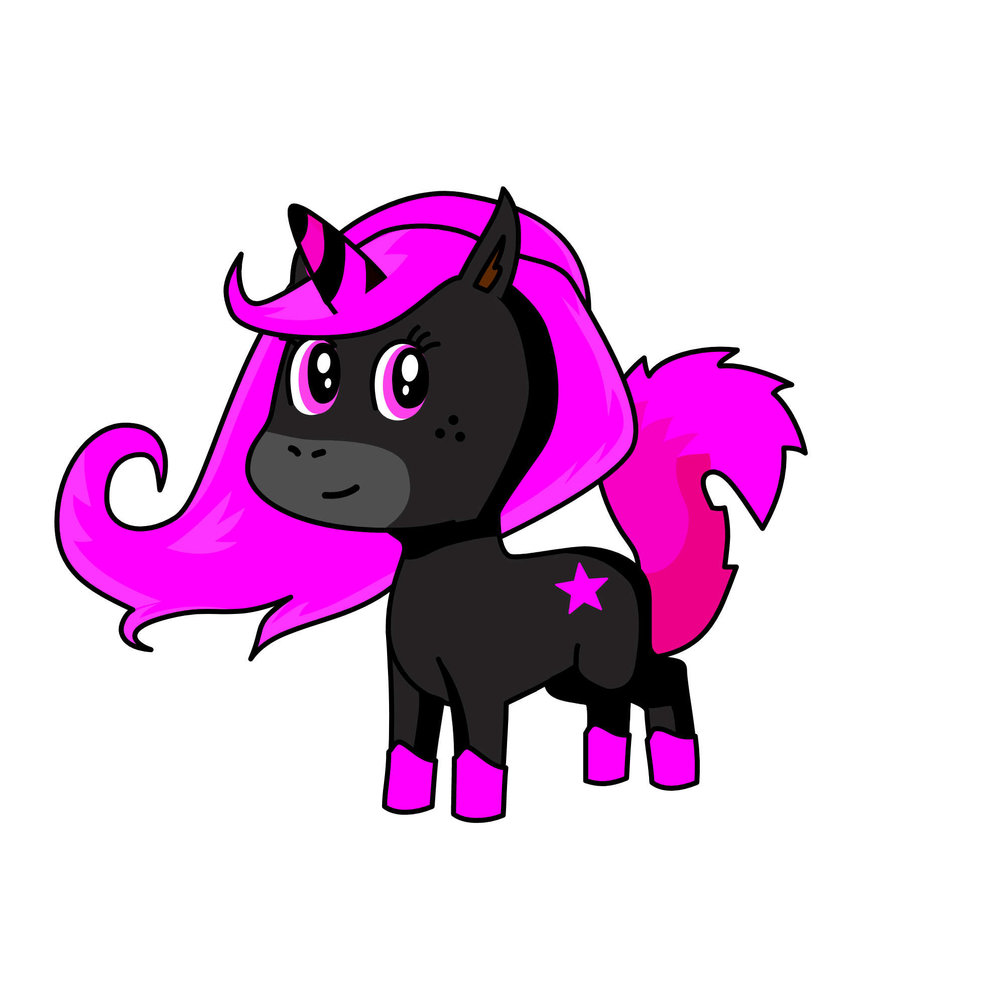 Night, the unicorn