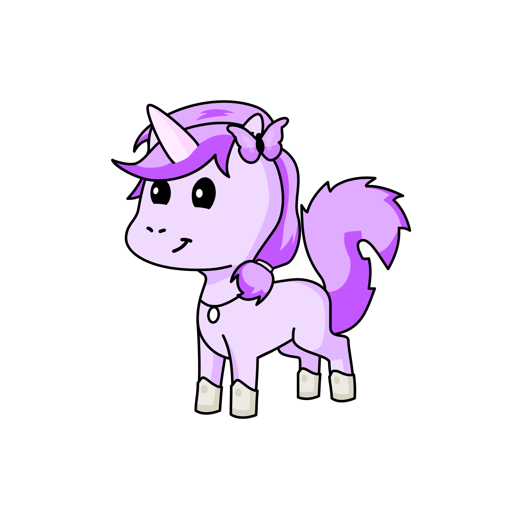 Amethyst, the unicorn