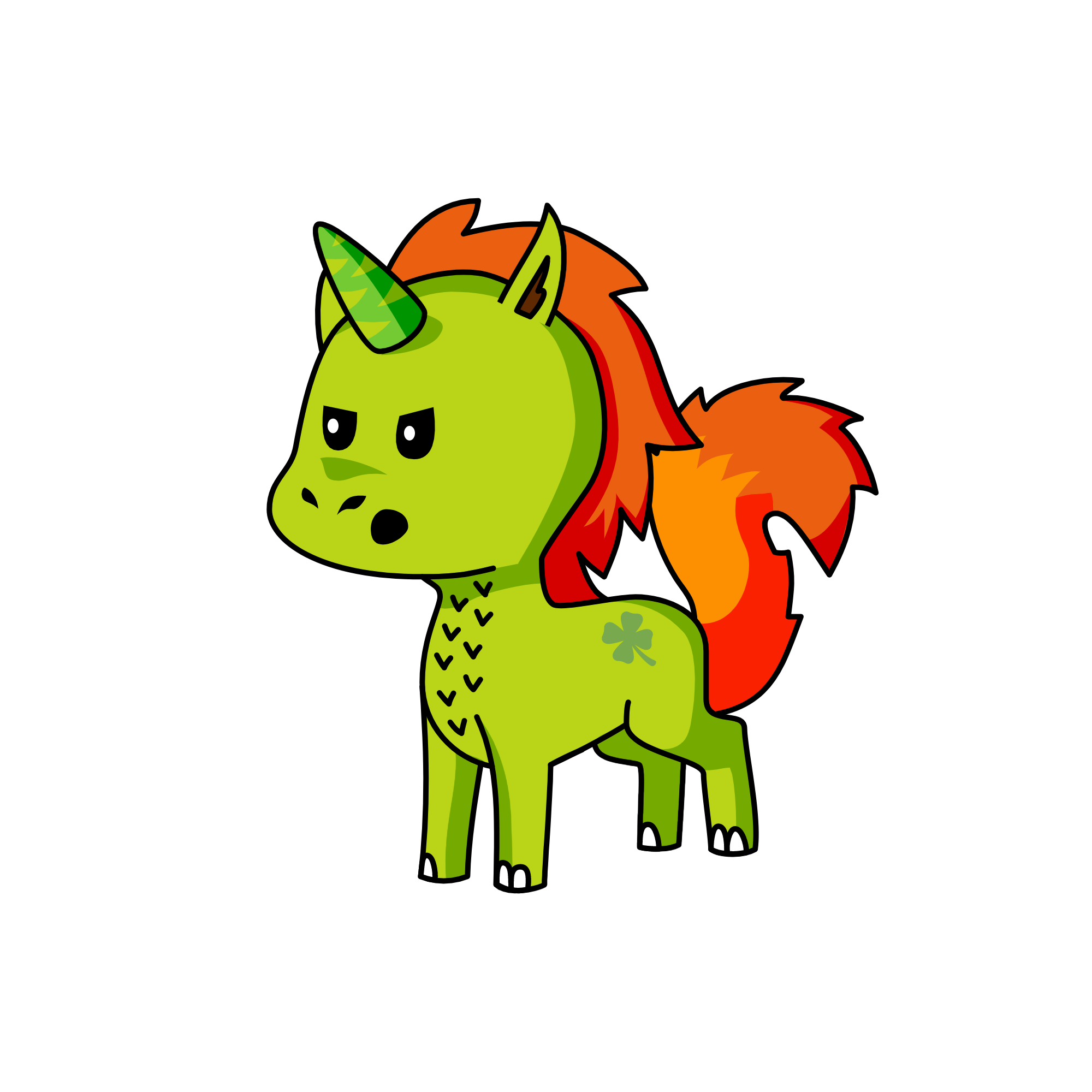 diahhreah, the unicorn