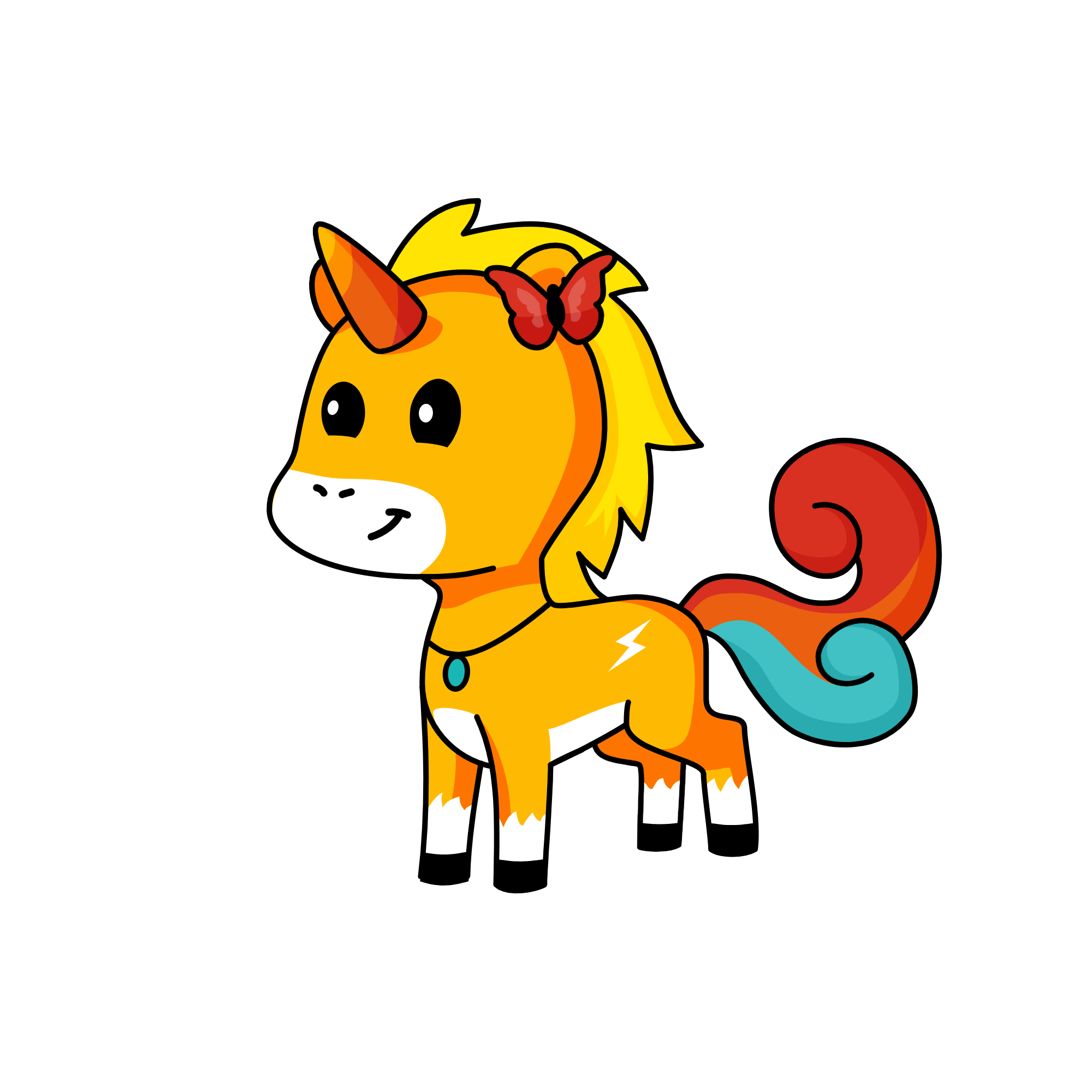 Mingy, the unicorn