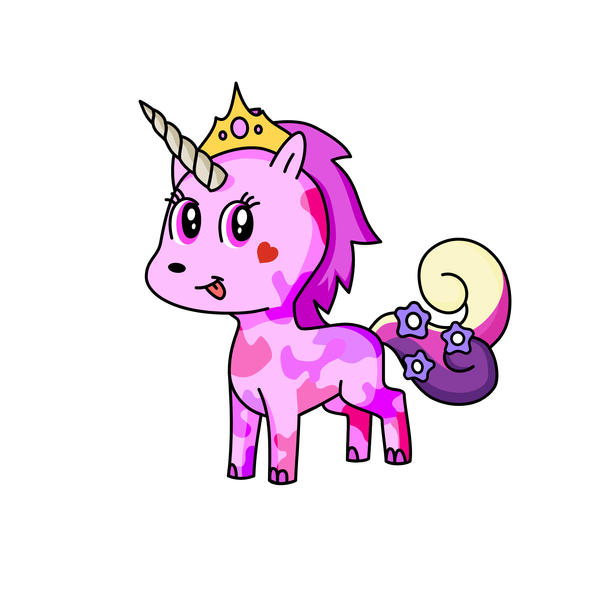 Rosie Vile, the unicorn