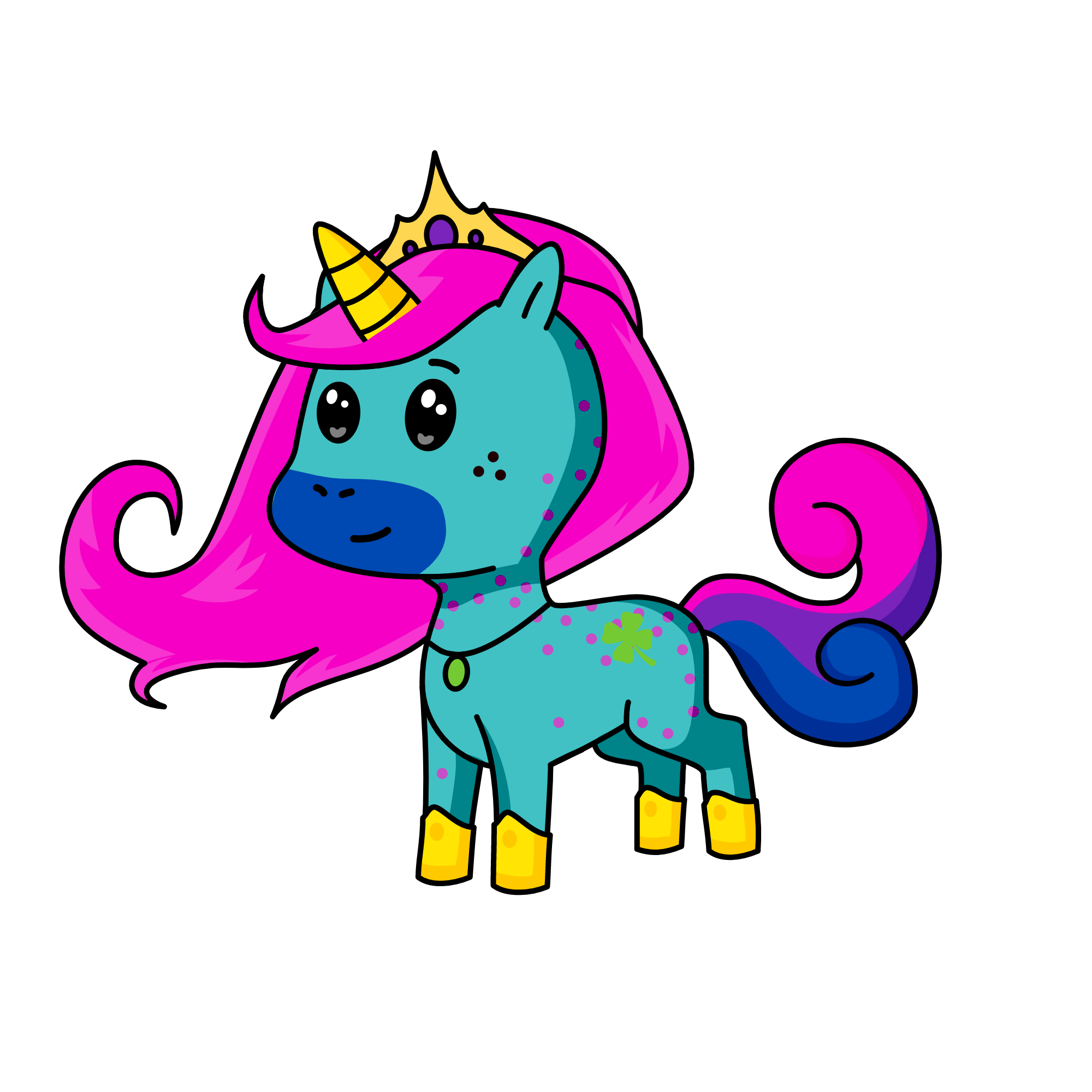 lucky, the unicorn