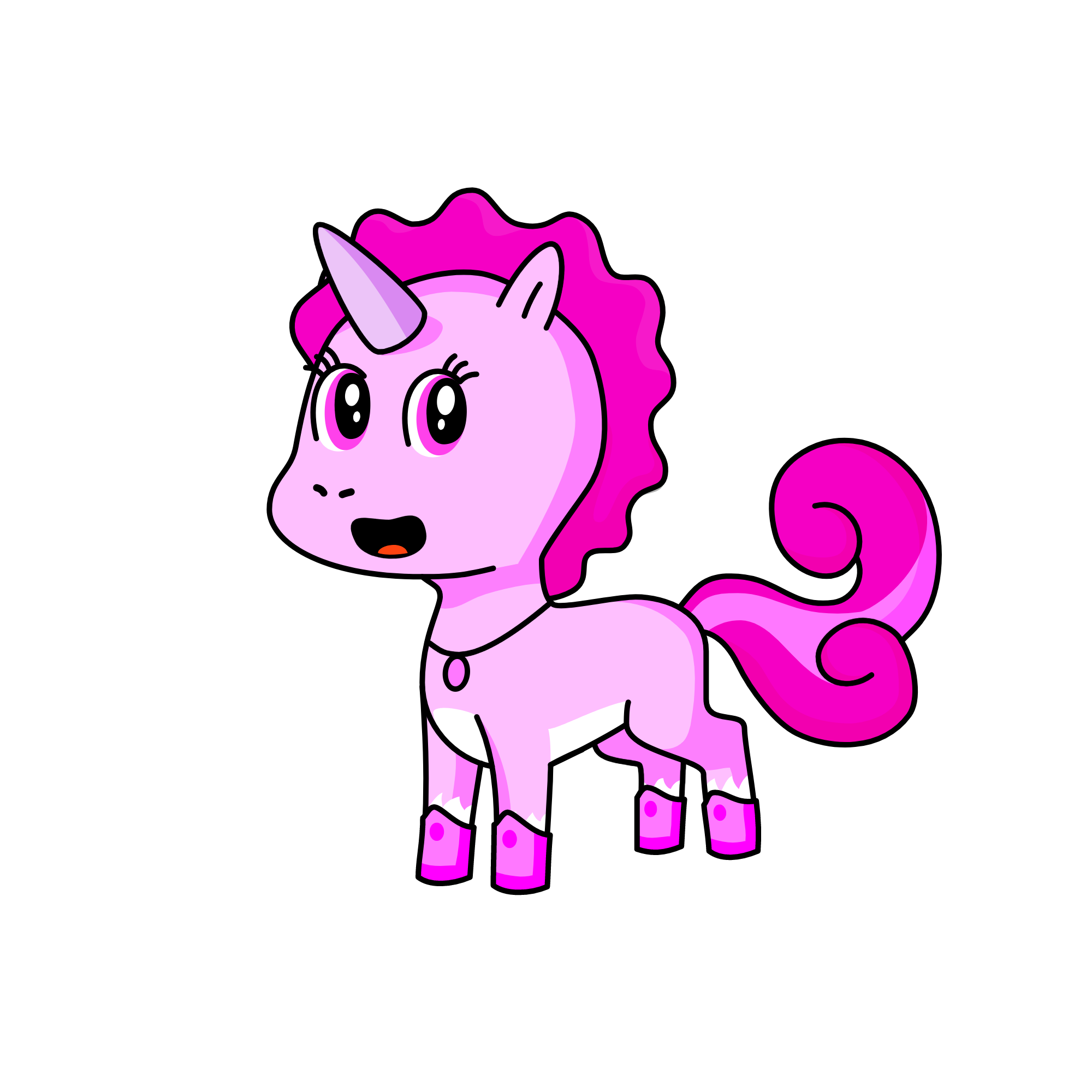 Pinkie Pie, the unicorn