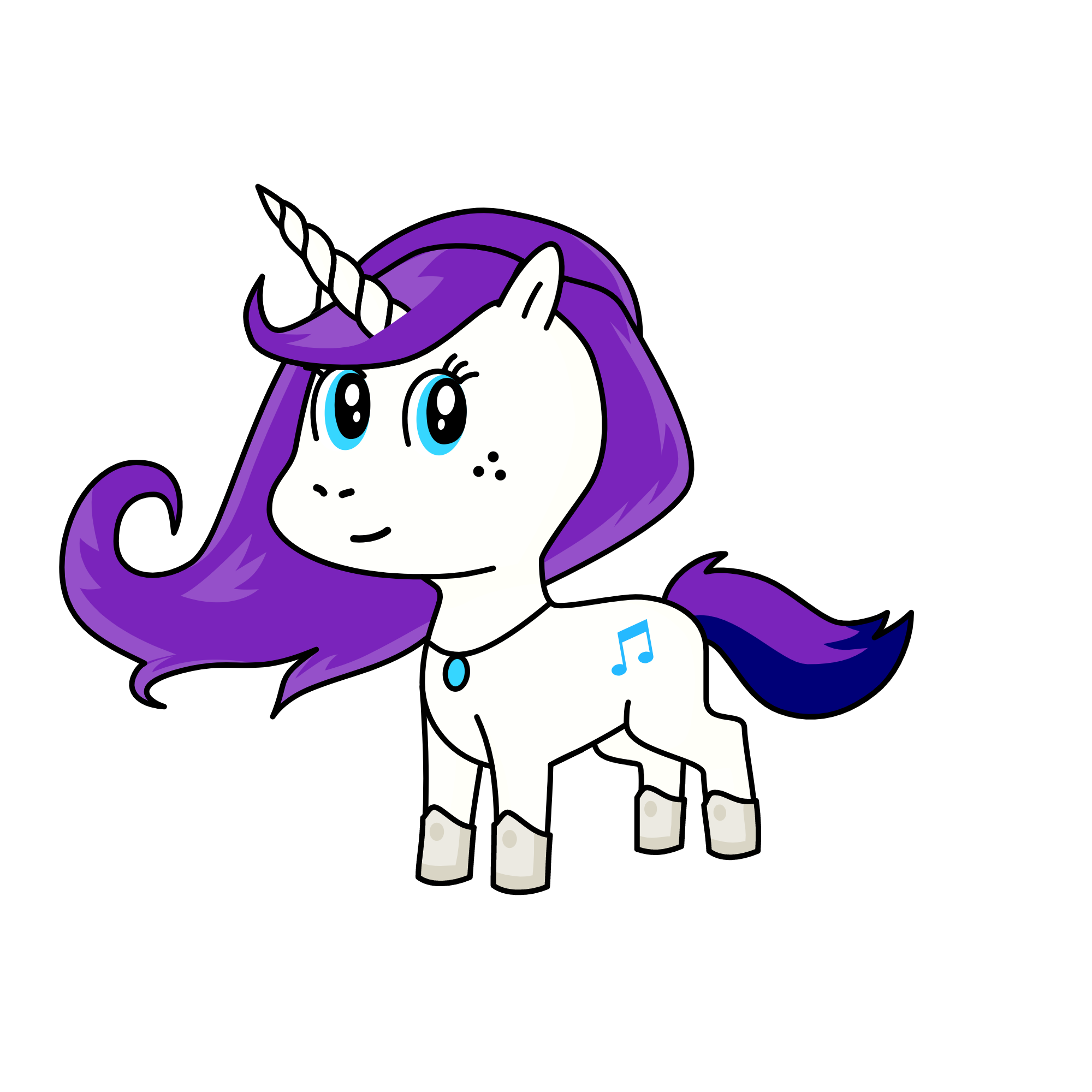 Rarity, the unicorn