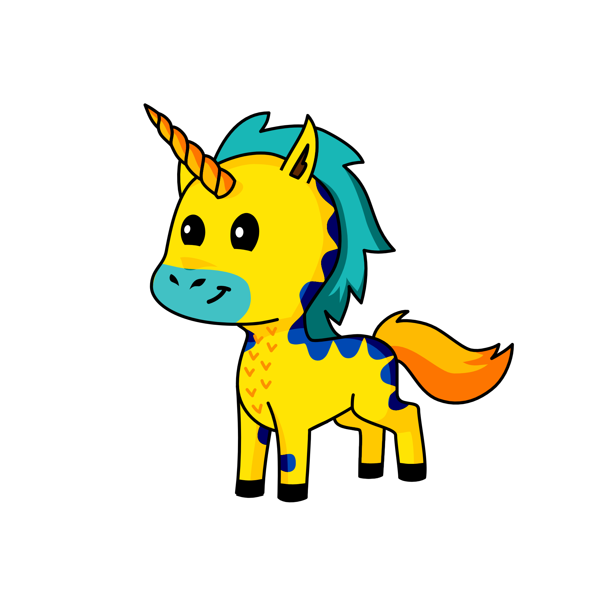 Blixton, the unicorn
