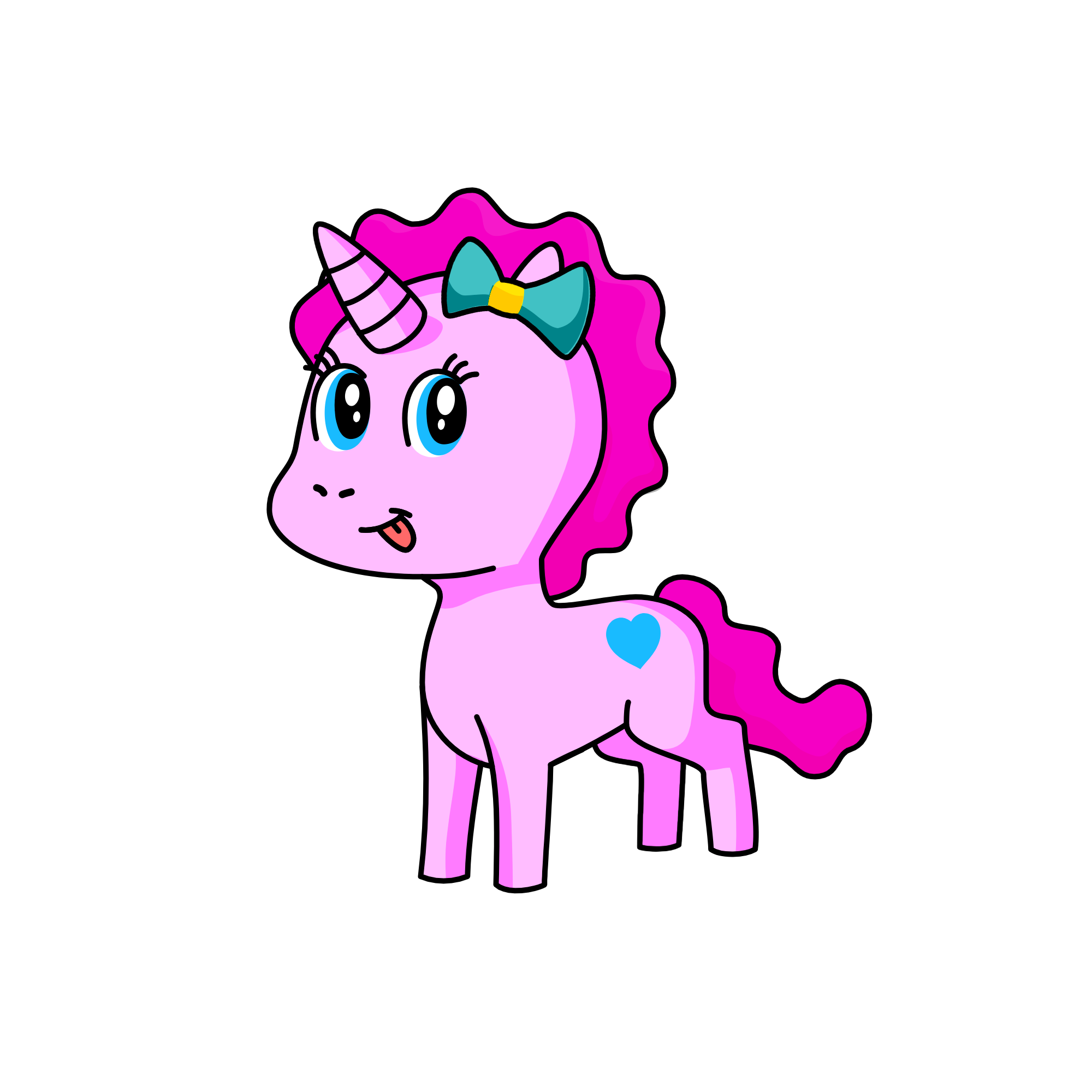 Pinkie Pie, the unicorn