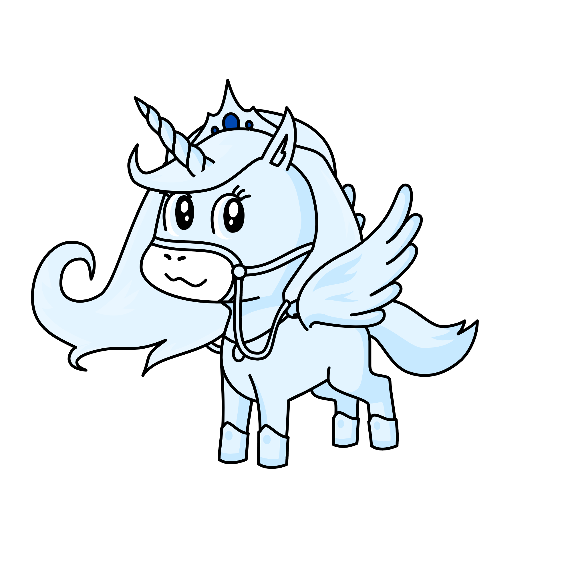 Winterry, the unicorn