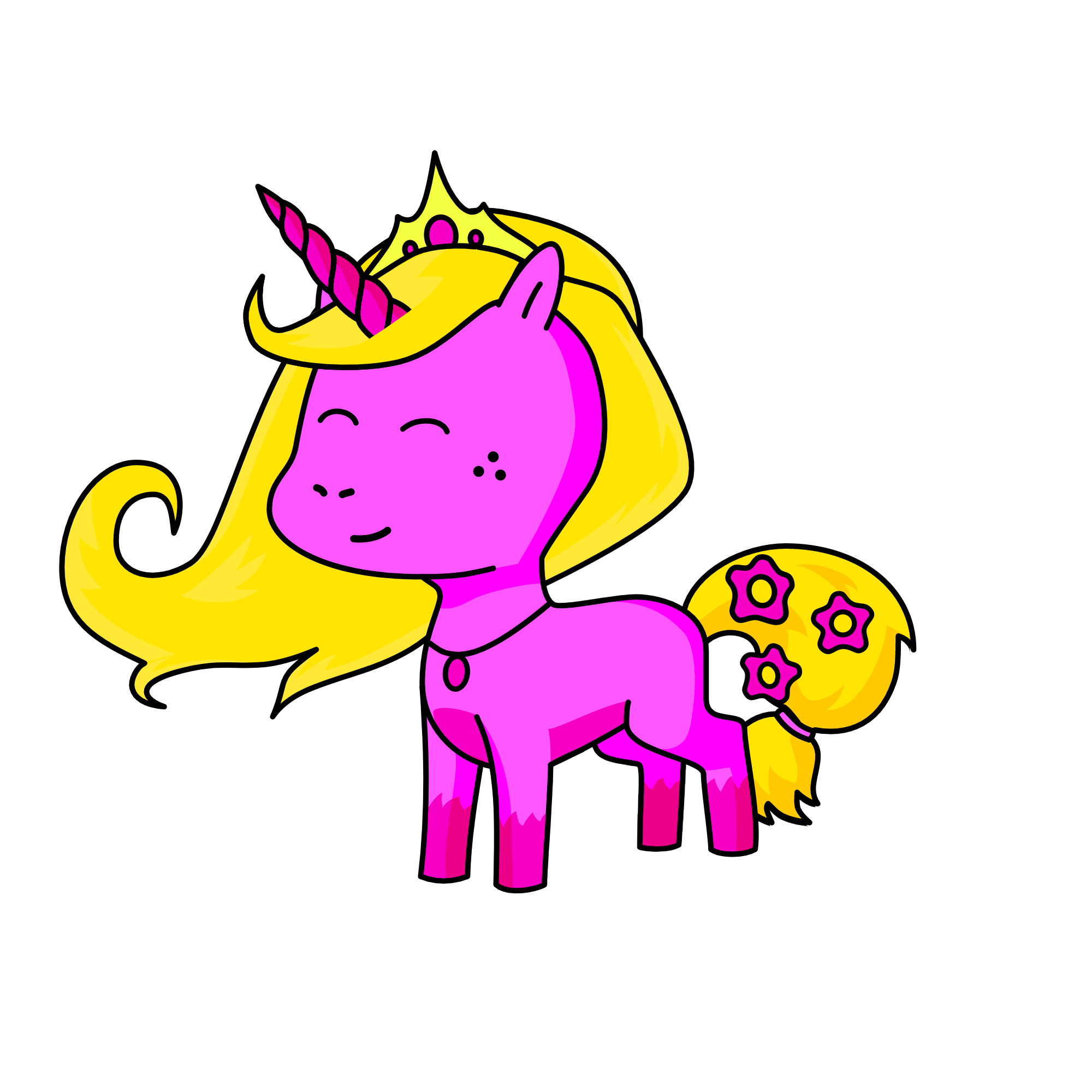 sleeping beauty, the unicorn