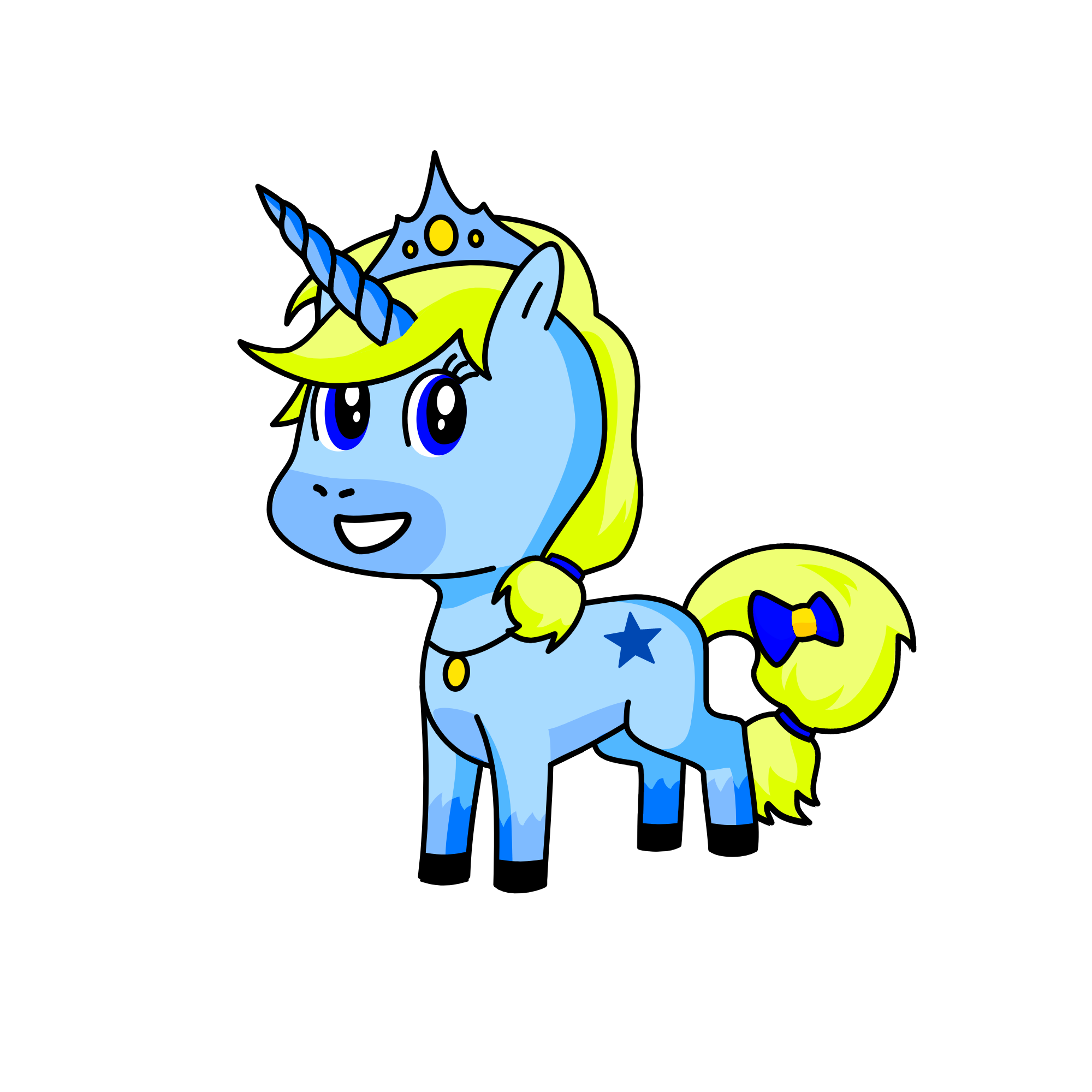 cinderella, the unicorn