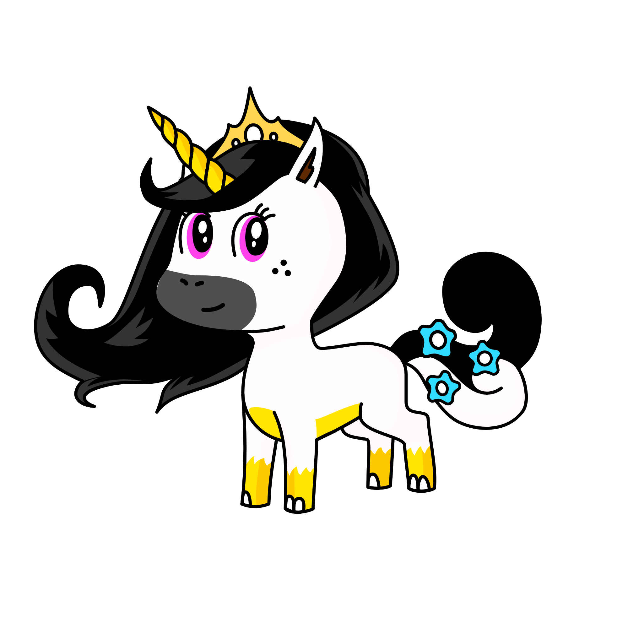 snow white , the unicorn