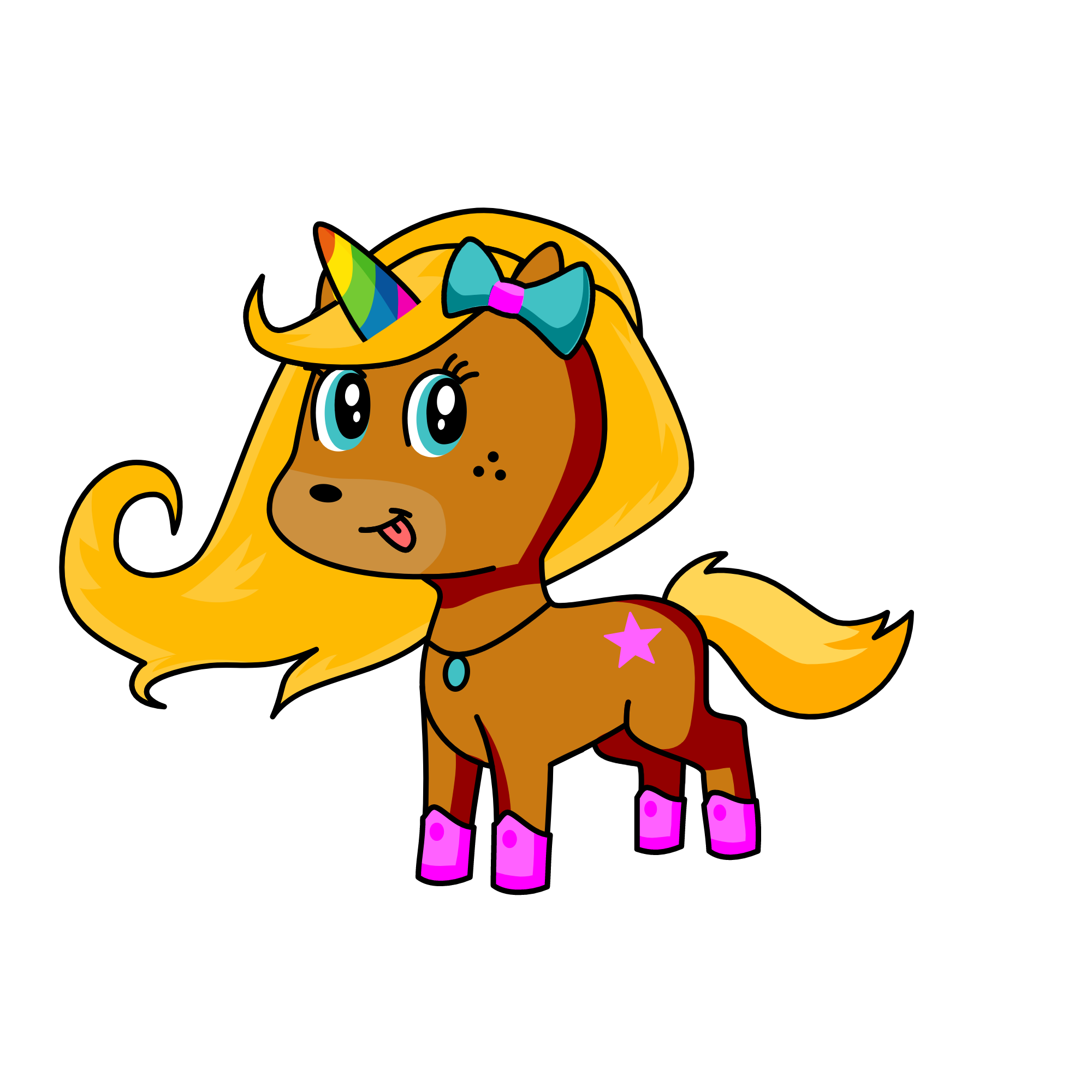 Luckey, the unicorn