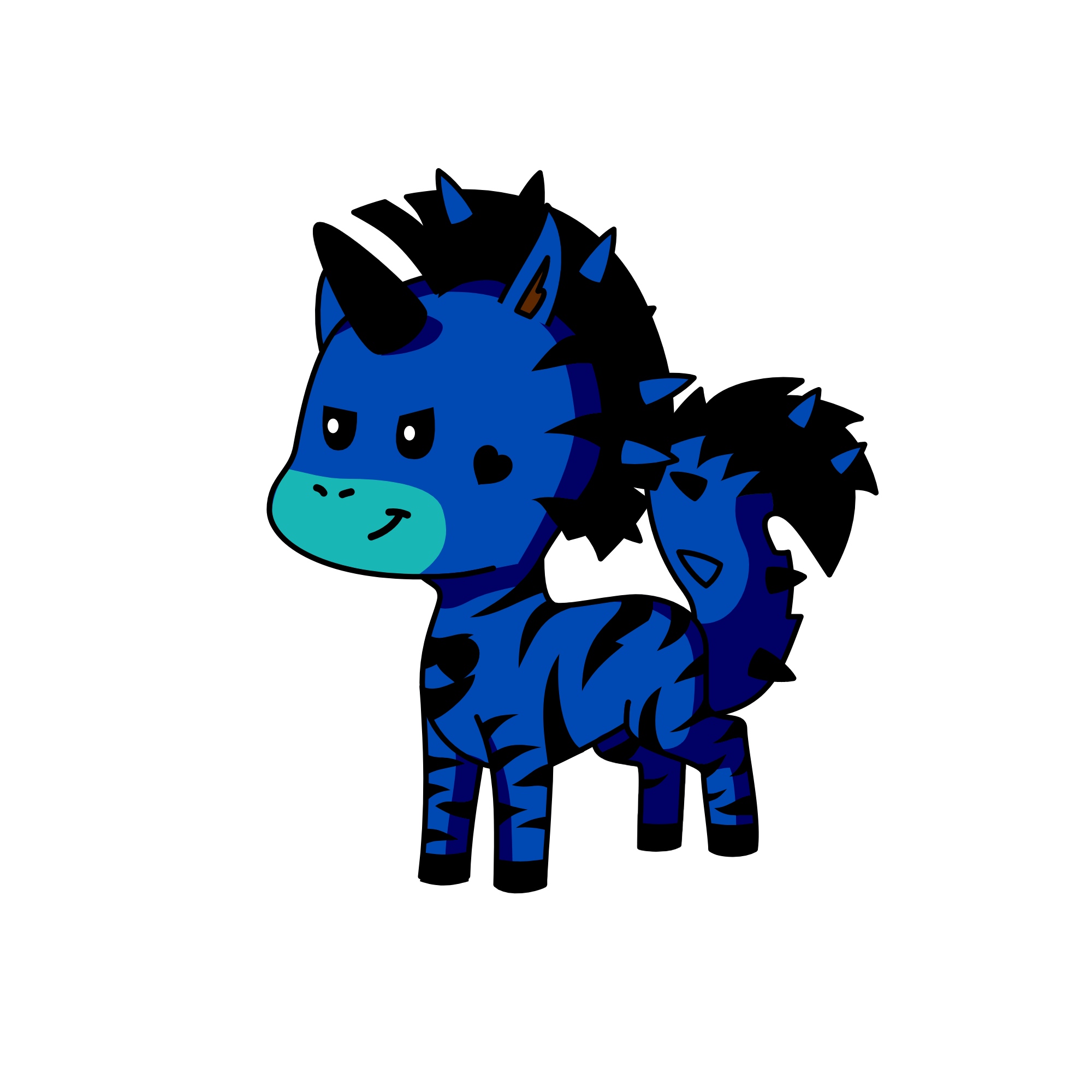 midnight moon, the unicorn