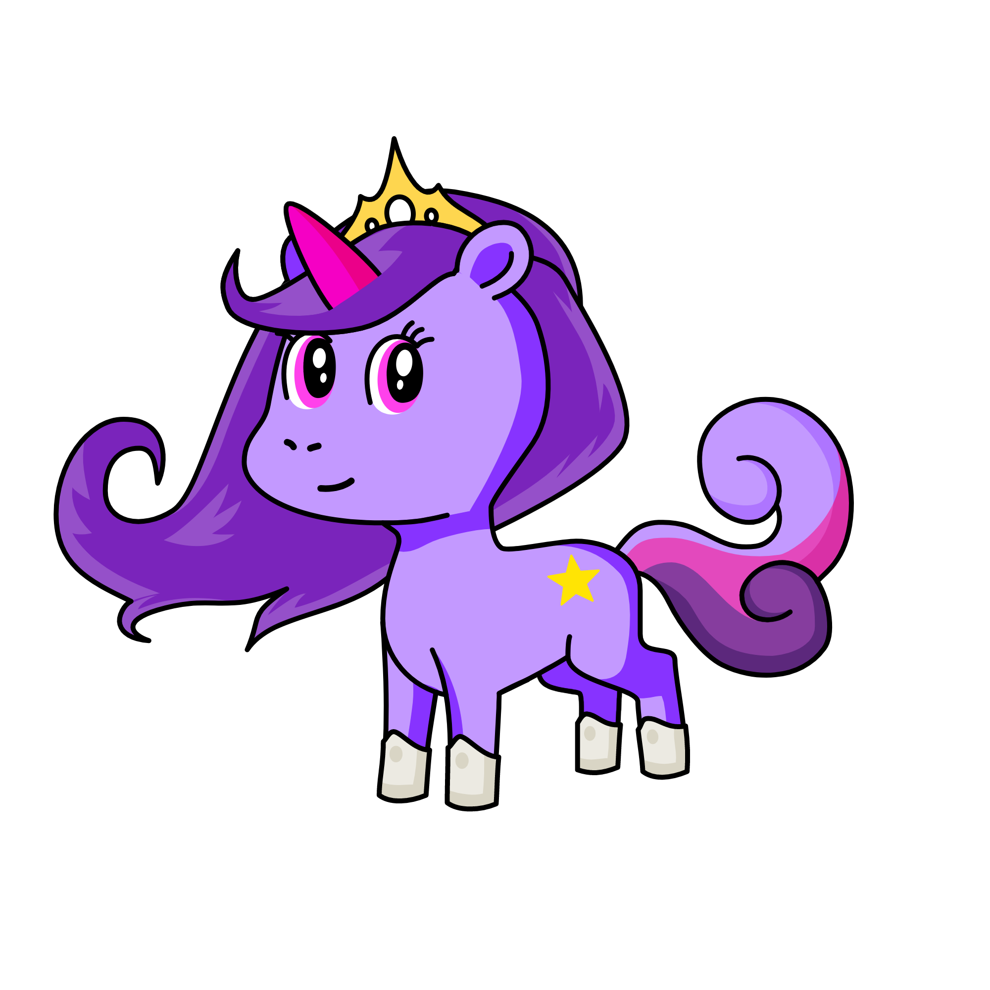 shine, the unicorn