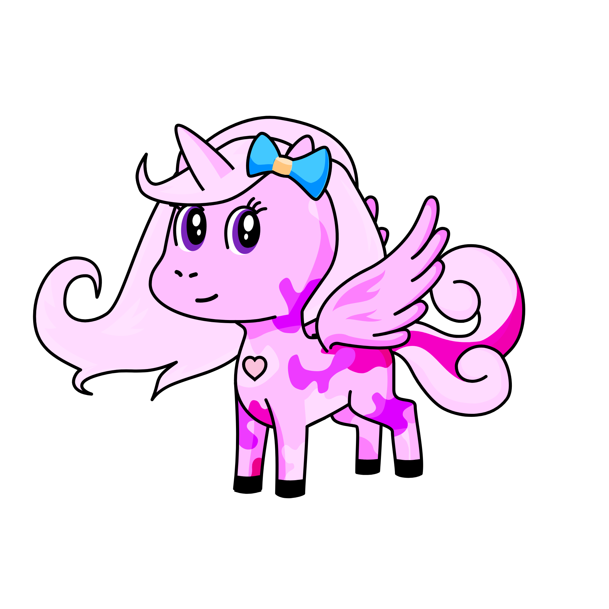 Sweety, the unicorn